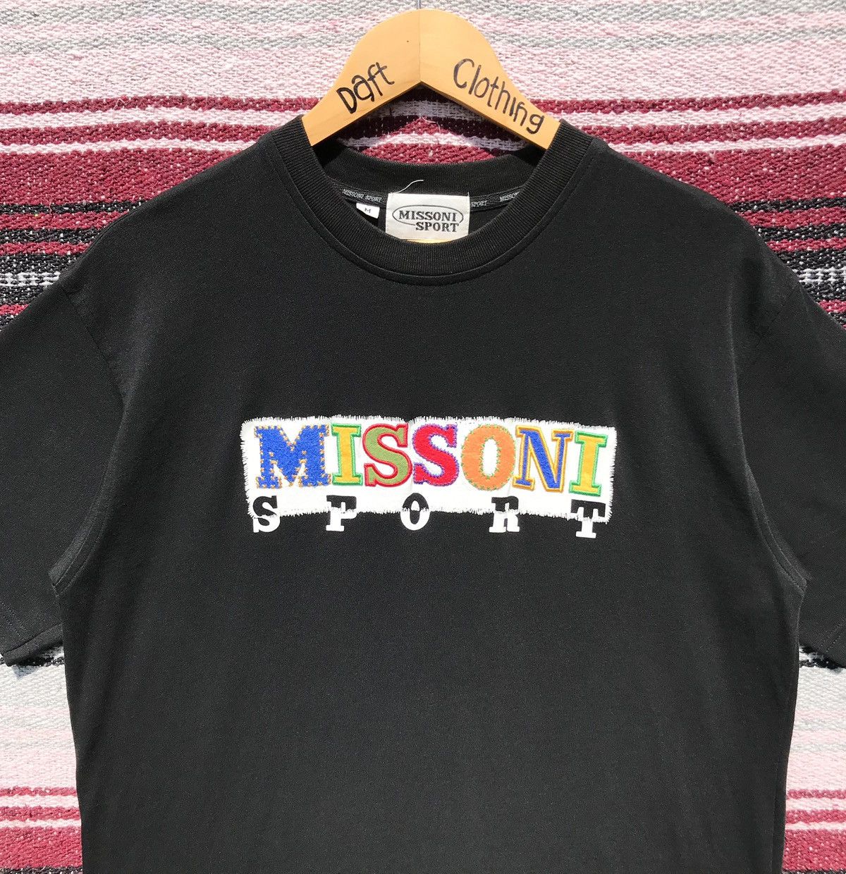 Missoni × Vintage Vintage Missoni Sport Shirt Embroidery Spellout Missoni Size US M / EU 48-50 / 2 - 7 Thumbnail