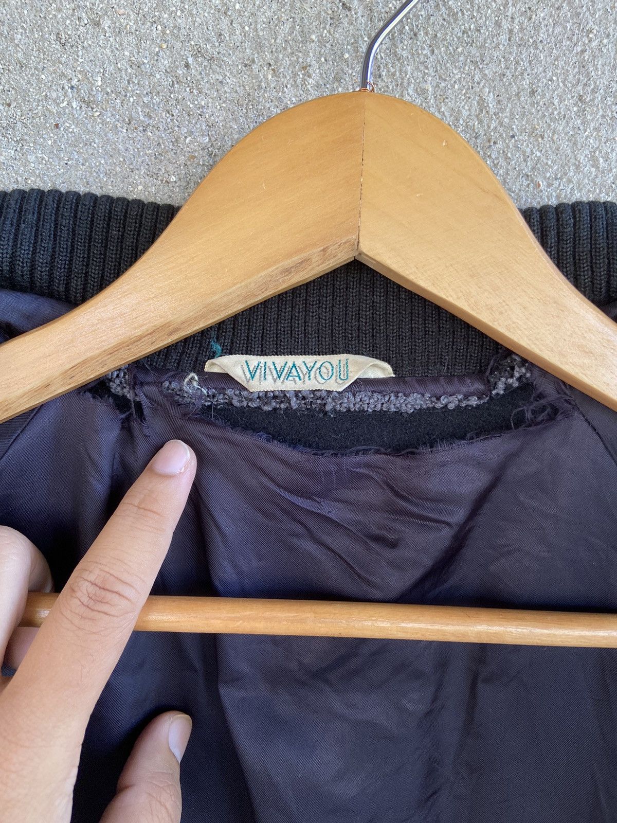 Vintage Vintage 80s Vivayou varsity jacket Size US M / EU 48-50 / 2 - 9 Thumbnail