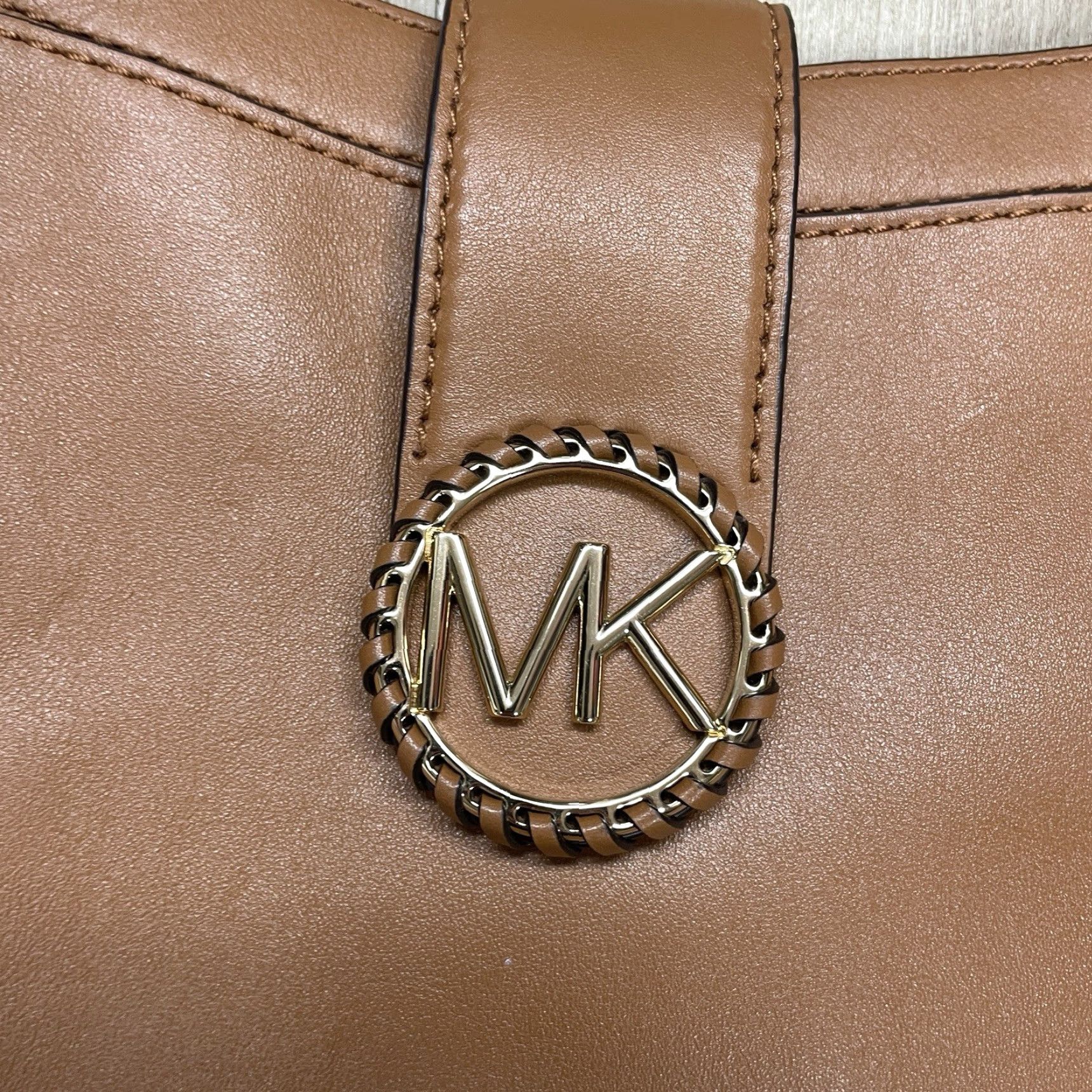 Michael Kors Michael Kors Lillie Fringe Purse Pocketbook Bag Leather Crossbody Brown Womens Rodeo Size ONE SIZE - 3 Thumbnail