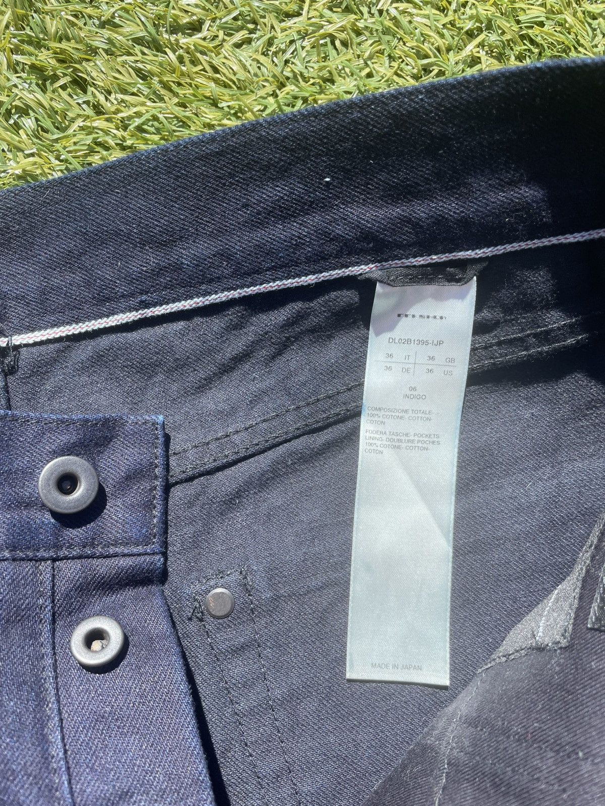 Rick Owens Rick Owens Drkshdw Jim Cut Raw Selvedge Denim Size US 32 / EU 48 - 2 Thumbnail