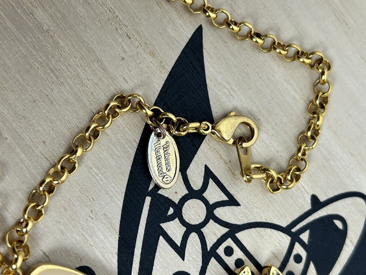 Vivienne Westwood Vintage Vivienne Westwood Large Enamel Orb Pendant Necklace Size ONE SIZE - 5 Thumbnail