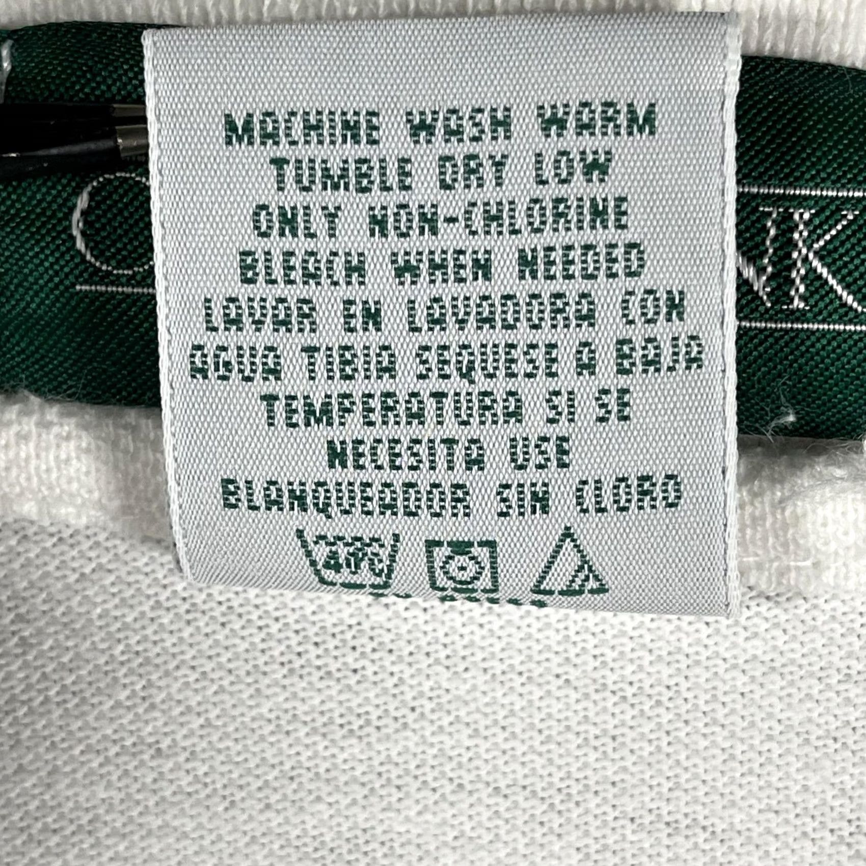 Vintage Outer Banks Polo Shirt Mens 2XL White Solid Embroidered Green Shutters Restaurant Pub Logo Polo Shirt Mens 2XL White Green Shutters Embroidered Size US XXL / EU 58 / 5 - 7 Thumbnail