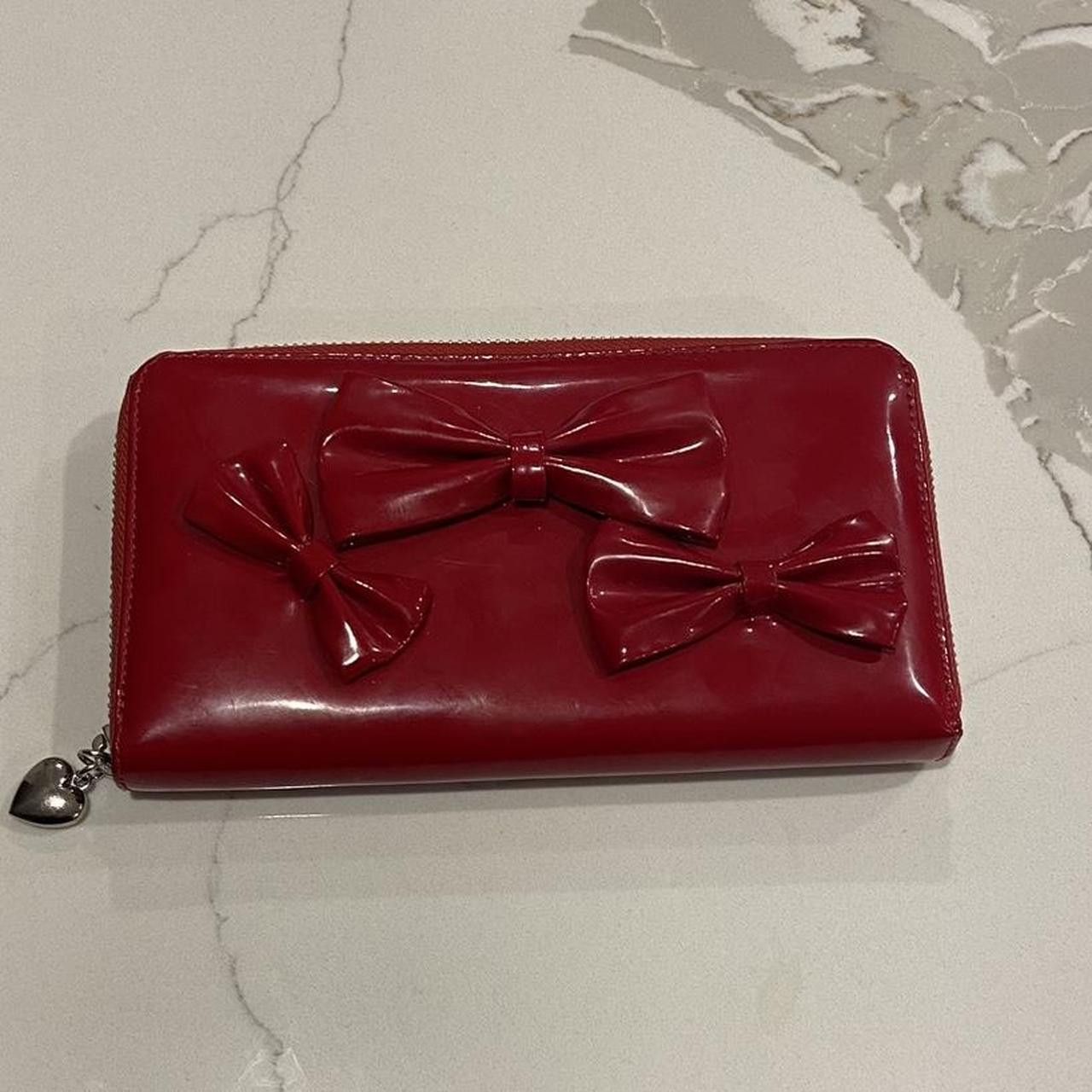 Other alannah hill red clutch purse with 3d bow emblems Size ONE SIZE - 2 Thumbnail
