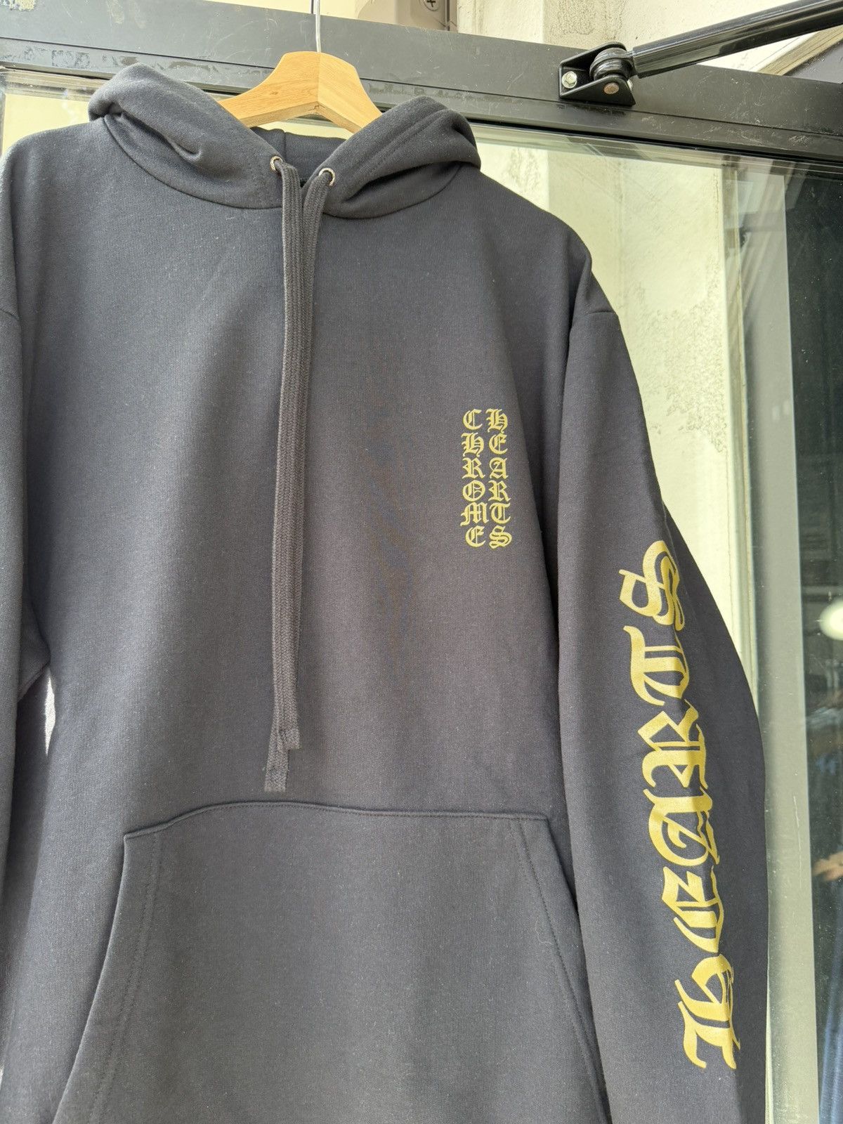 Chrome Hearts Chrome Hearts Olive Vertical Logo Hoodie NEW Size US XL / EU 56 / 4 - 2 Thumbnail