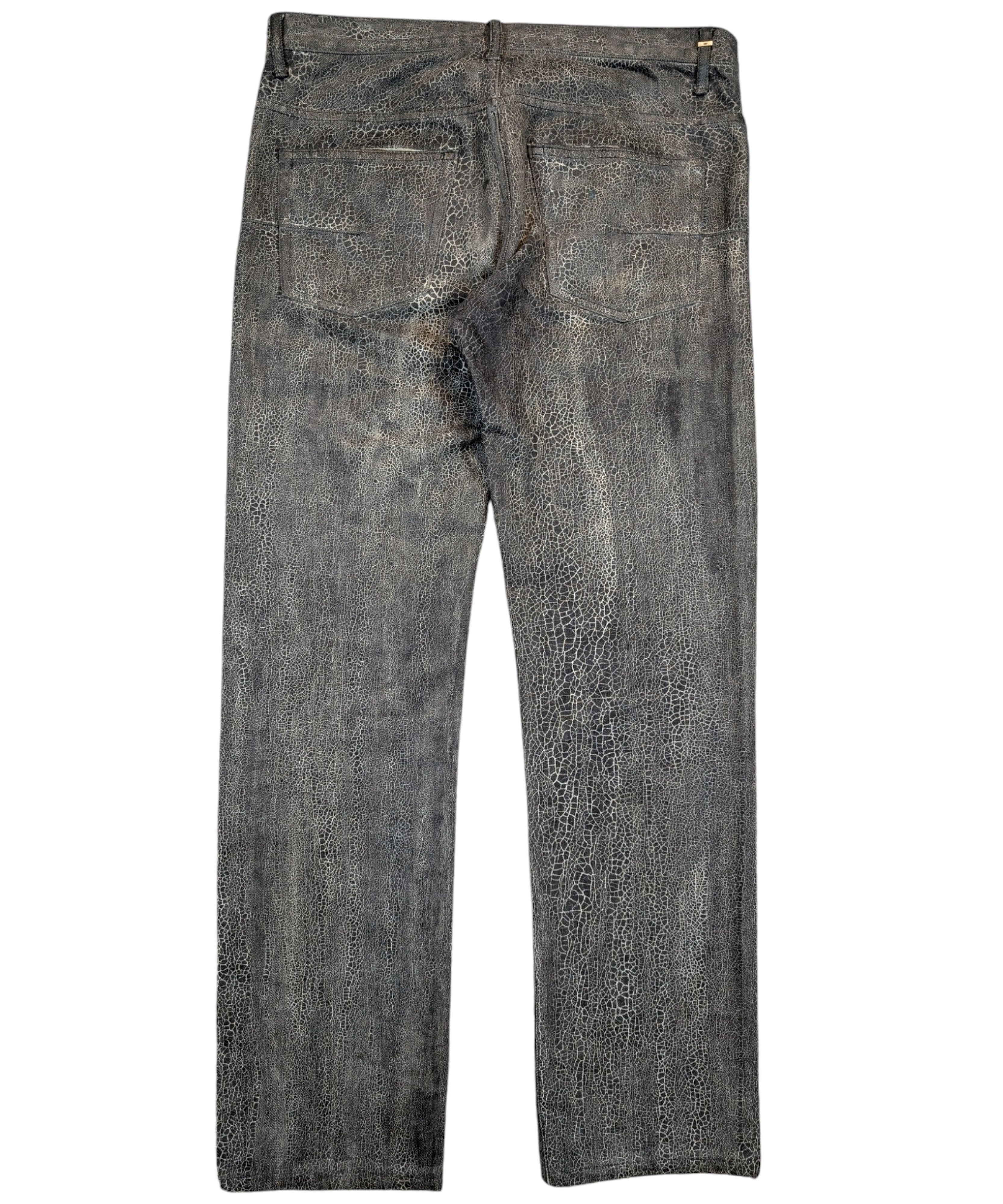 Dior × Hedi Slimane Dior Homme Batik AW08 Denim Jeans Kris Van