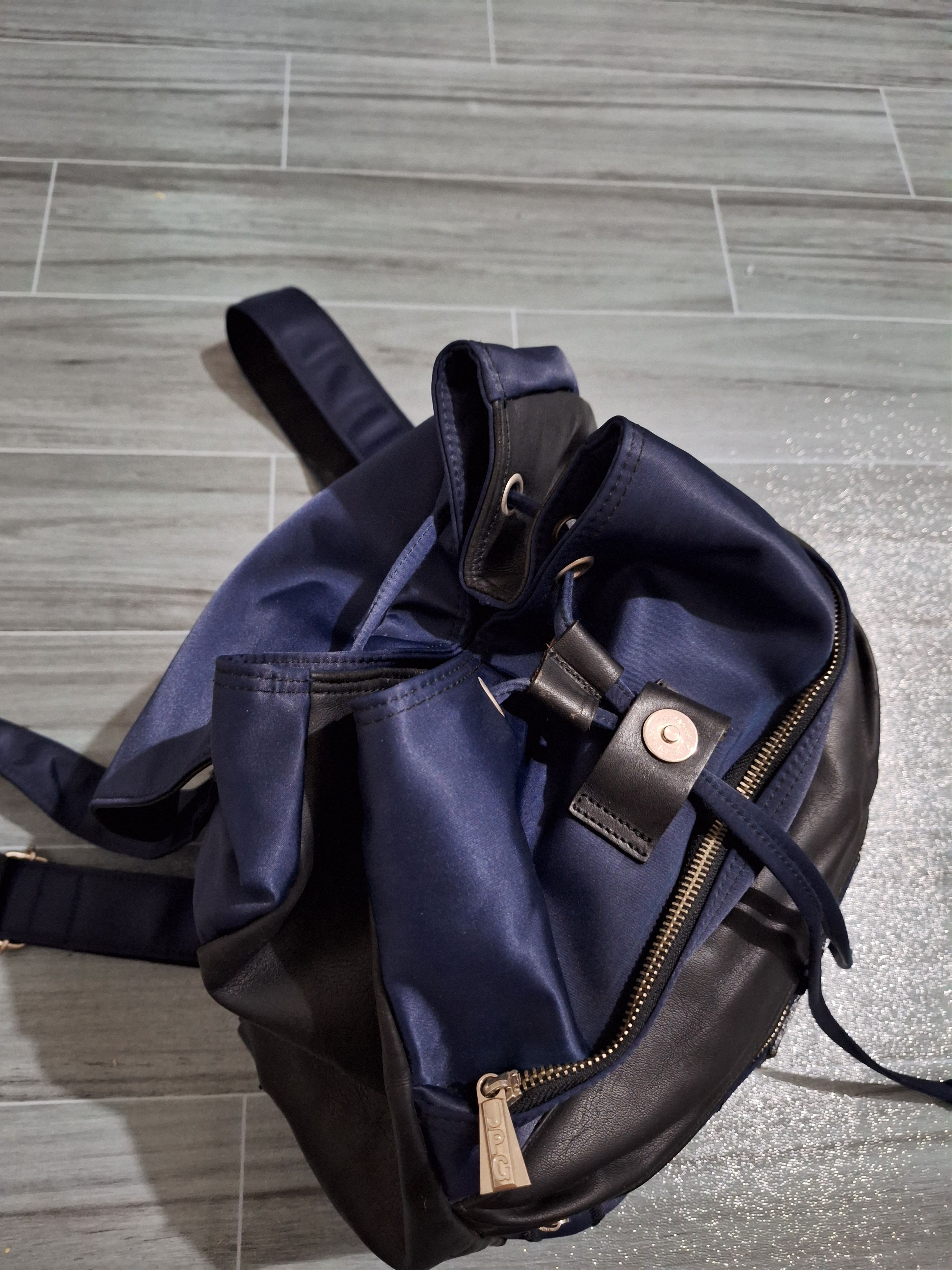 Jean Paul Gaultier JEAN PAUL GAULTIER - HOMME - Nylon/Leather Backpack Size ONE SIZE - 4 Thumbnail