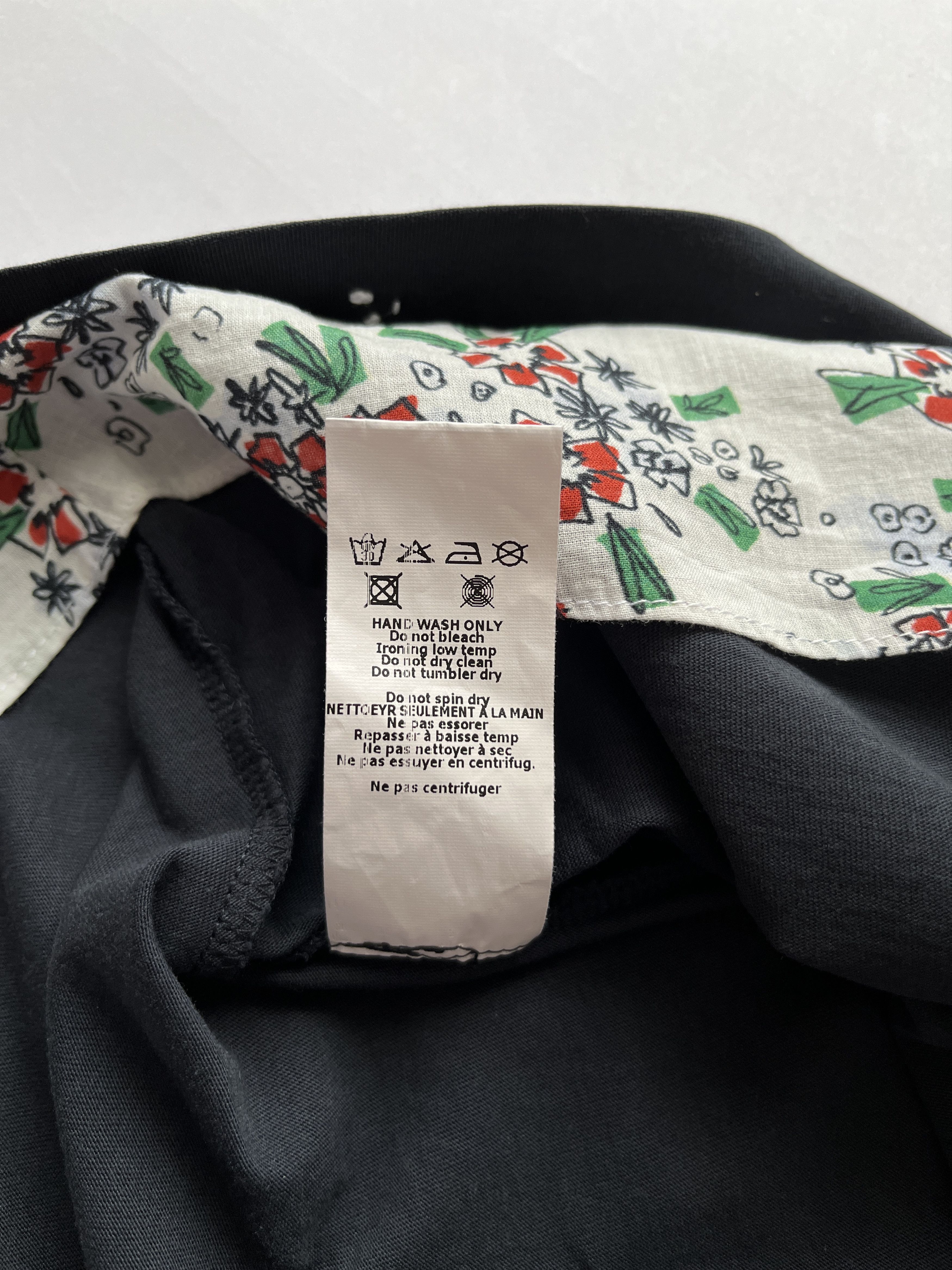Jil Sander ⚡️QUICK SALE⚡️Jil Sander Navy Tank with Floral Hem Size S / US 4 / IT 40 - 5 Thumbnail