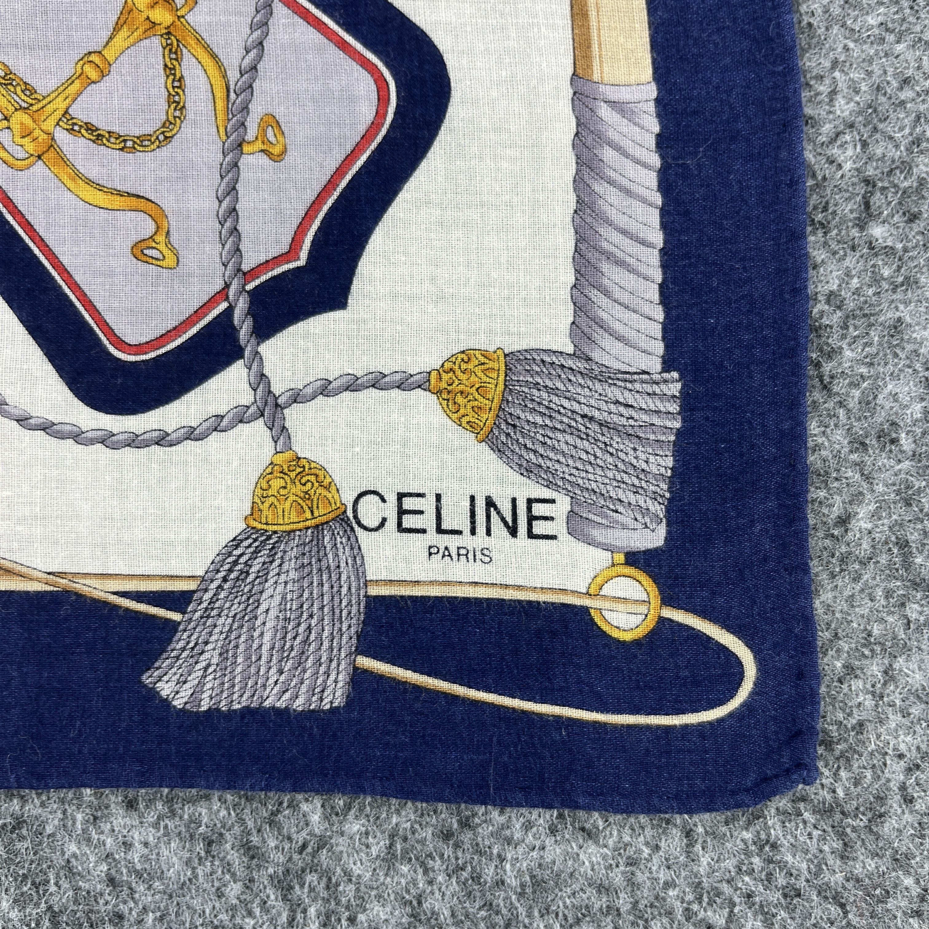 Vintage Vintage CelinE Handkerchief / Bandana / Neckerchief B140 Size ONE SIZE - 3 Thumbnail