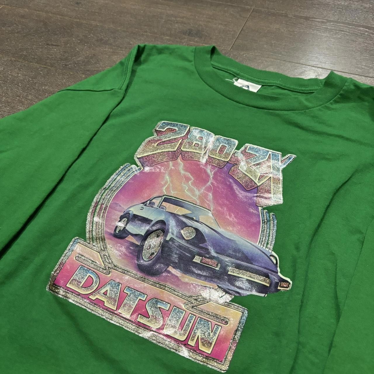 Designer Vintage Datsun 280 zx long sleeve t shirt 00s M/L Size US M / EU 48-50 / 2 - 2 Thumbnail