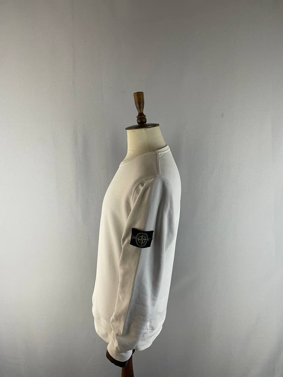 Stone Island Stone Island Crewneck White Sweatshirt Size US L / EU 52-54 / 3 - 7 Thumbnail