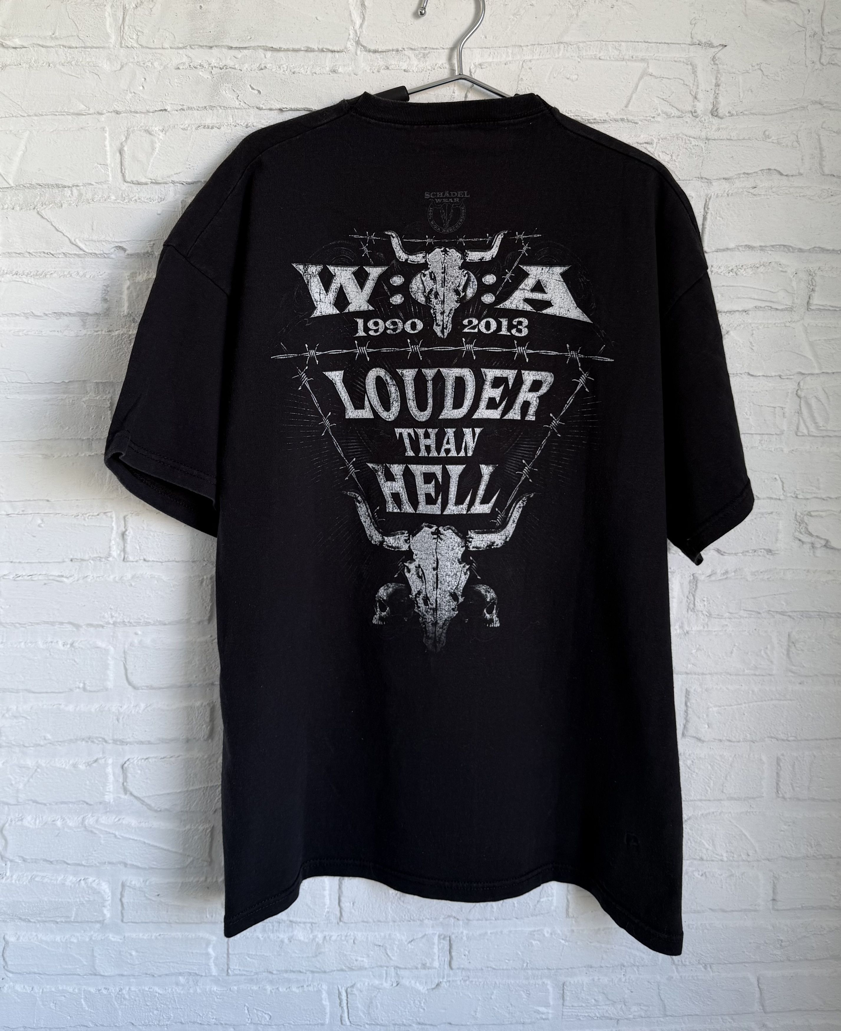 Band Tees Vintage 2013 WOA louder than hell rock festival t-shirt Size US XL / EU 56 / 4 - 2 Thumbnail