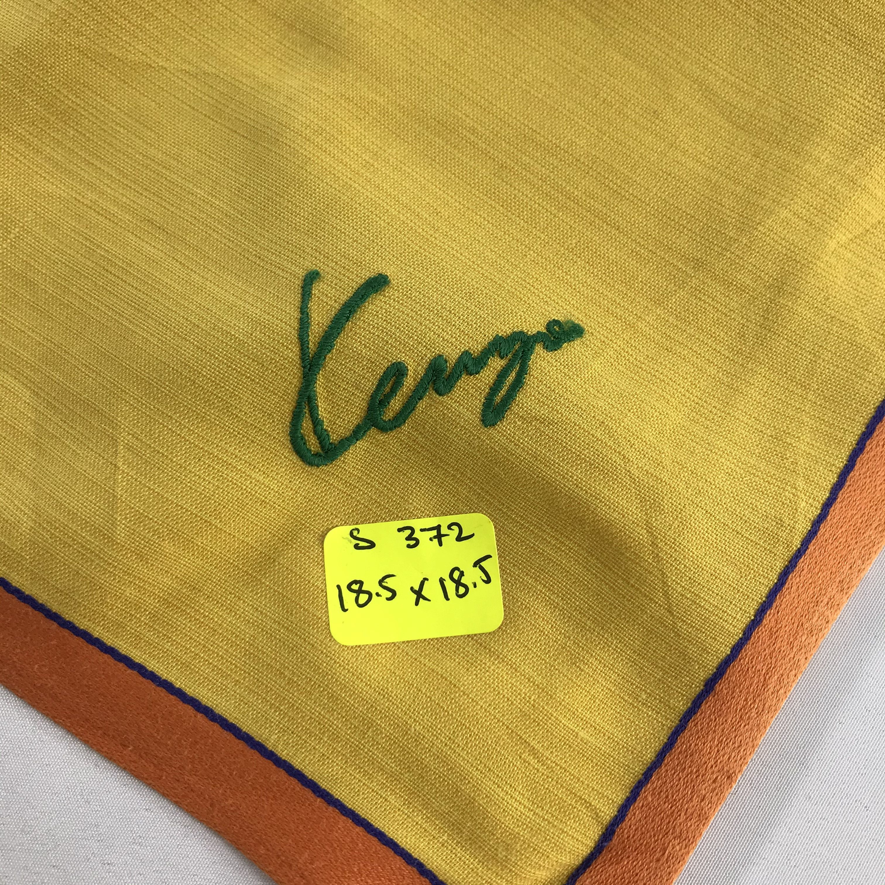 Kenzo × Vintage Kenzo Bandana / Handkerchief / Neckerchief - S372 Size ONE SIZE - 5 Thumbnail