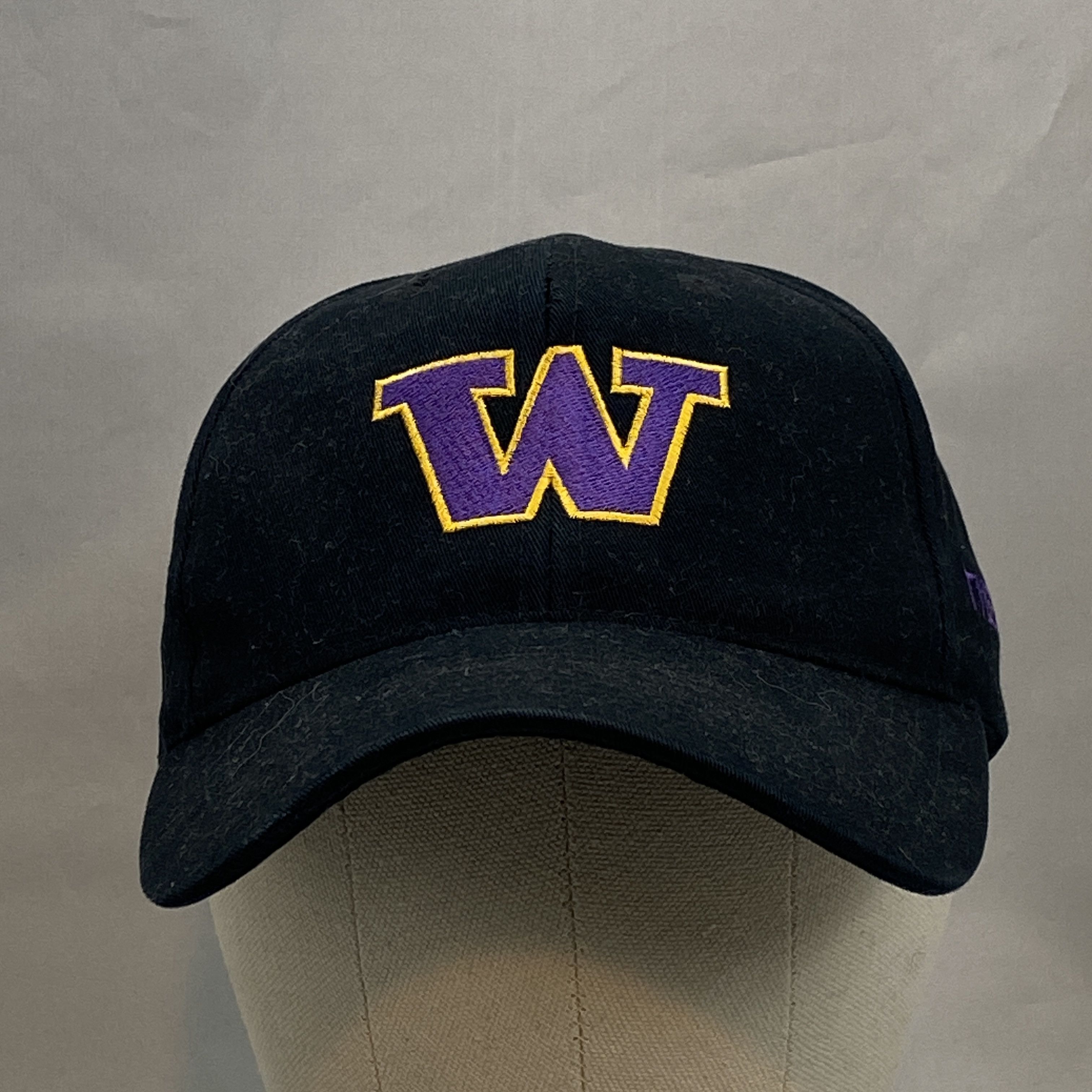 NCAA × Vintage UW Washington Huskies Baseball Hat Embroidered Logo One-Size Size ONE SIZE - 1 Thumbnail