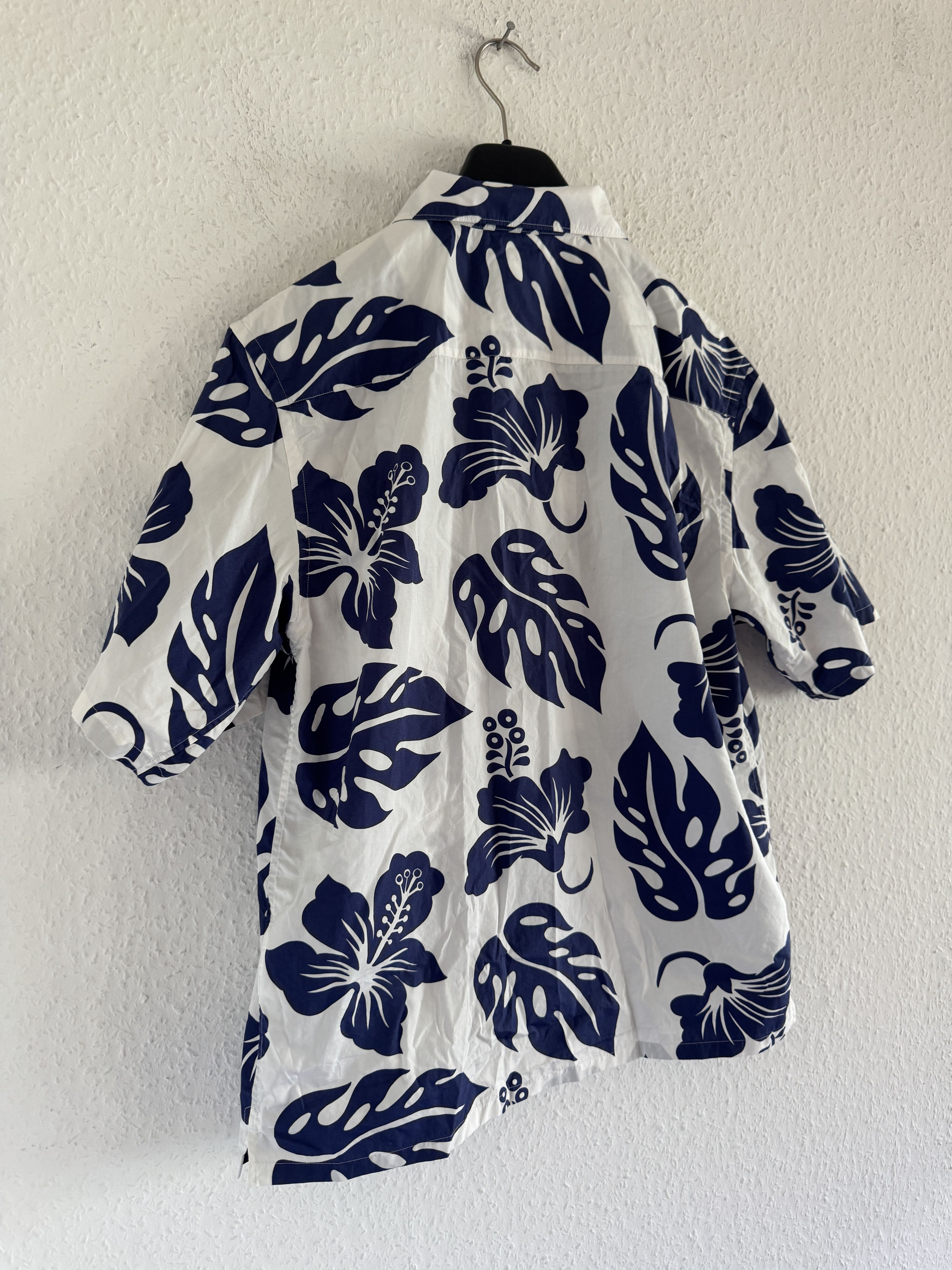 Prada Hibiscus Print Bowling Shirt Size US S / EU 44-46 / 1 - 14 Thumbnail