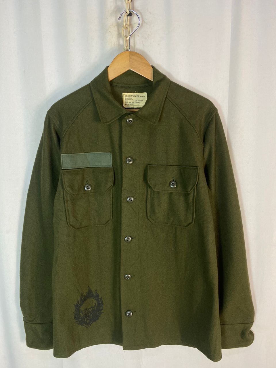 Vintage Vintage Og 108 printed button up wool shirt Size US S / EU 44-46 / 1 - 15 Thumbnail