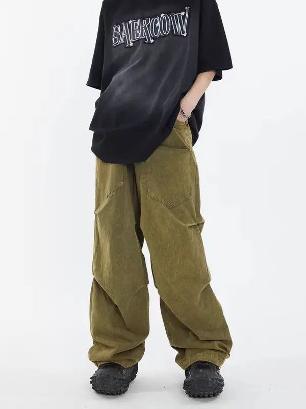 VIBE Retro High Street Hip Hop Loose Casual Pants Size US 31 - 2 Thumbnail