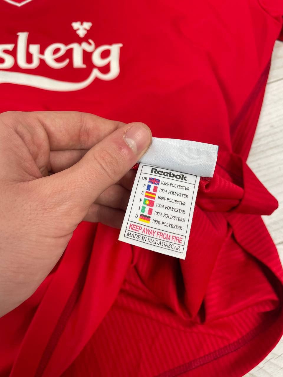 Reebok Vintage Reebok Liverpool 2002 2004 Home Shirt Soccer Jersey Size US M / EU 48-50 / 2 - 10 Thumbnail