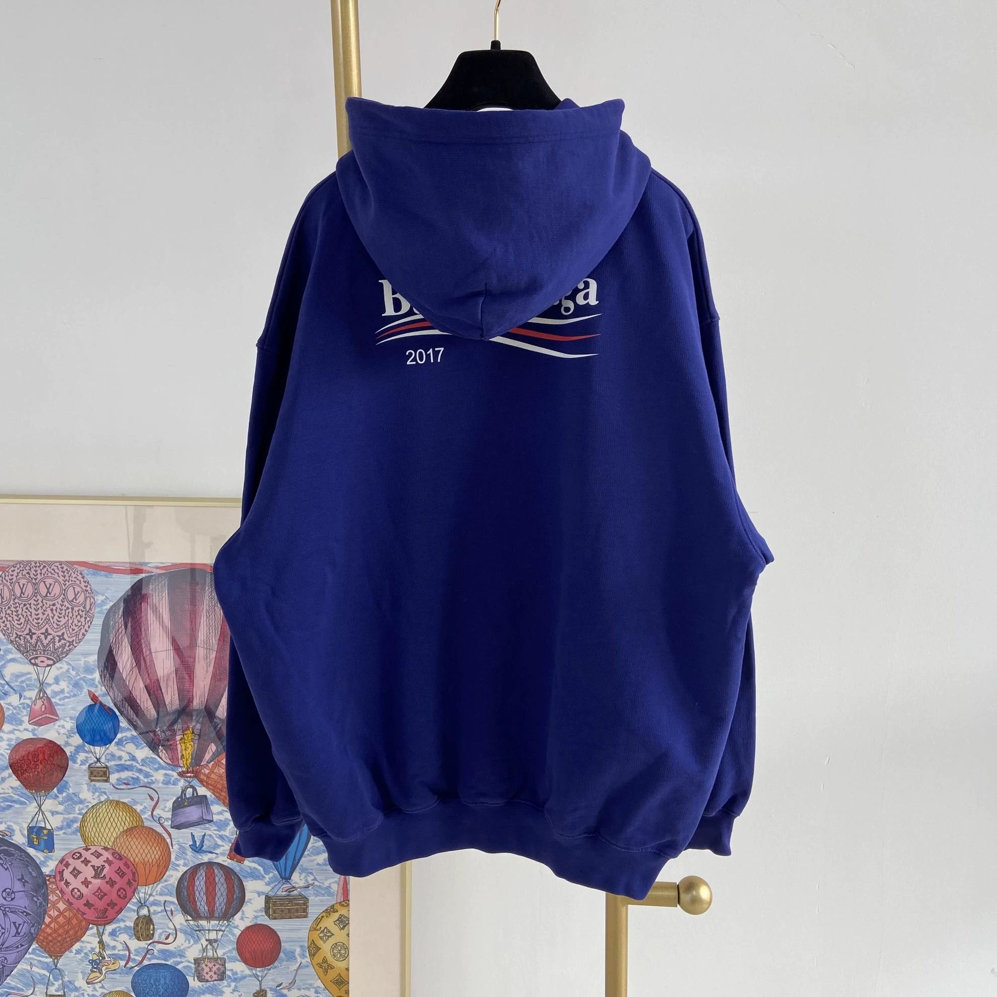 Balenciaga Balenciaga Logo Hoodie L Size US L / EU 52-54 / 3 - 2 Thumbnail