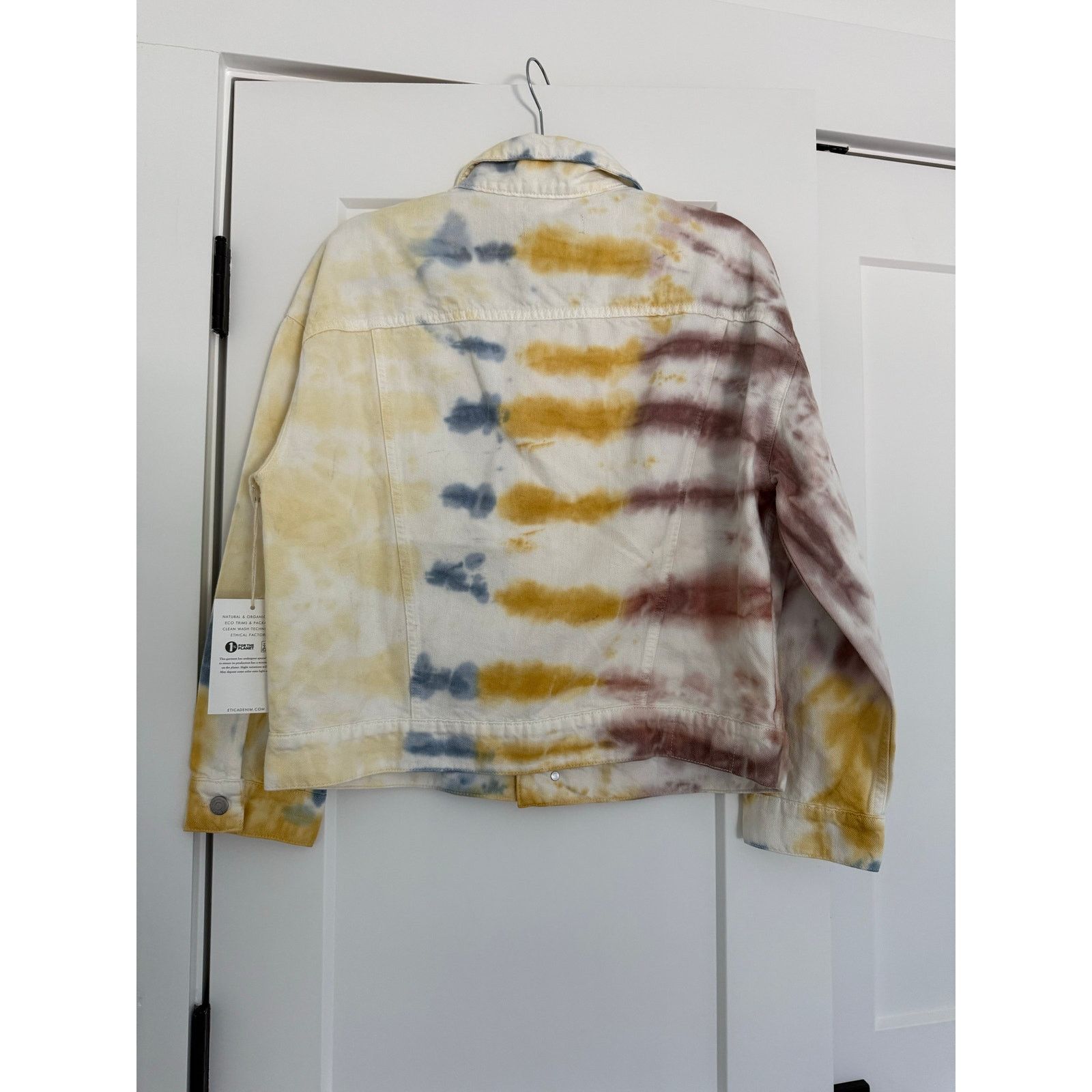ETICA $175 New Etica June Denim Tie Dye Jacket - Small Size S / US 4 / IT 40 - 10 Thumbnail