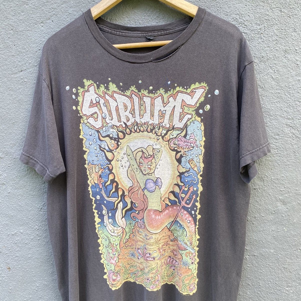 Other Thrashed Faded Sublime 2018 Band Tee Size US L / EU 52-54 / 3 - 2 Thumbnail