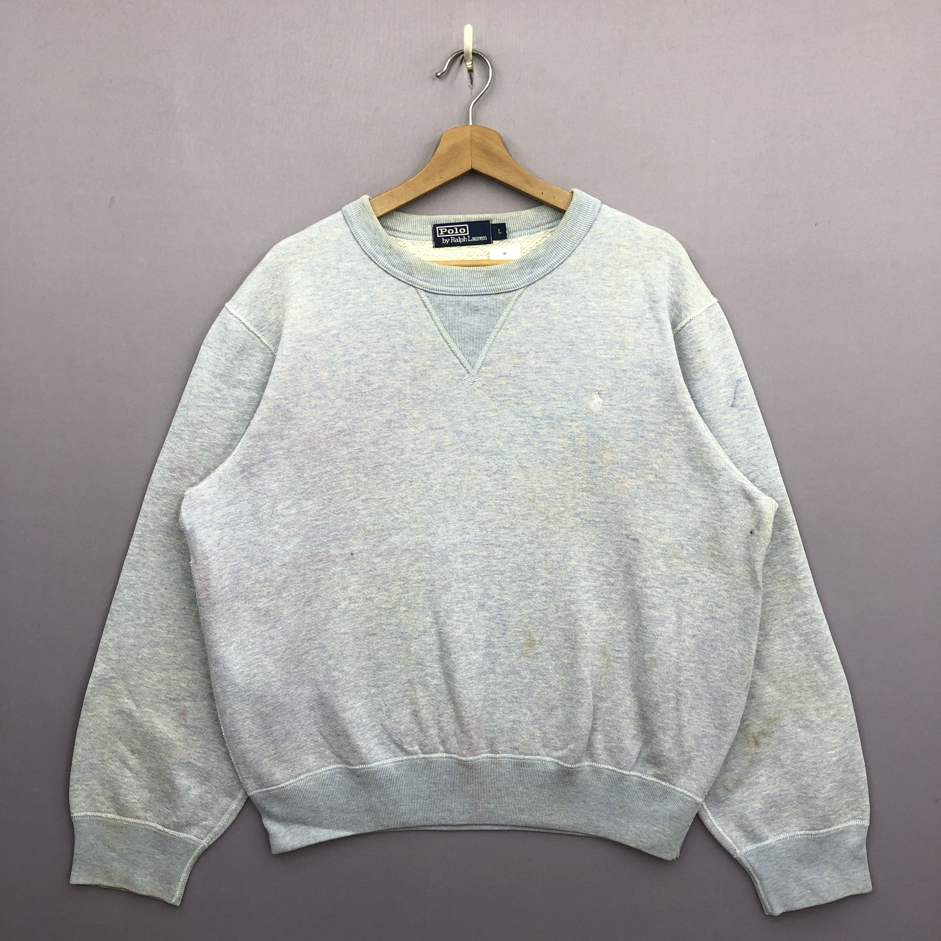 Polo Ralph Lauren Vintage 90s Polo Ralph Lauren Sweater Sweatshirt Jumper Size US L / EU 52-54 / 3 - 1 Thumbnail