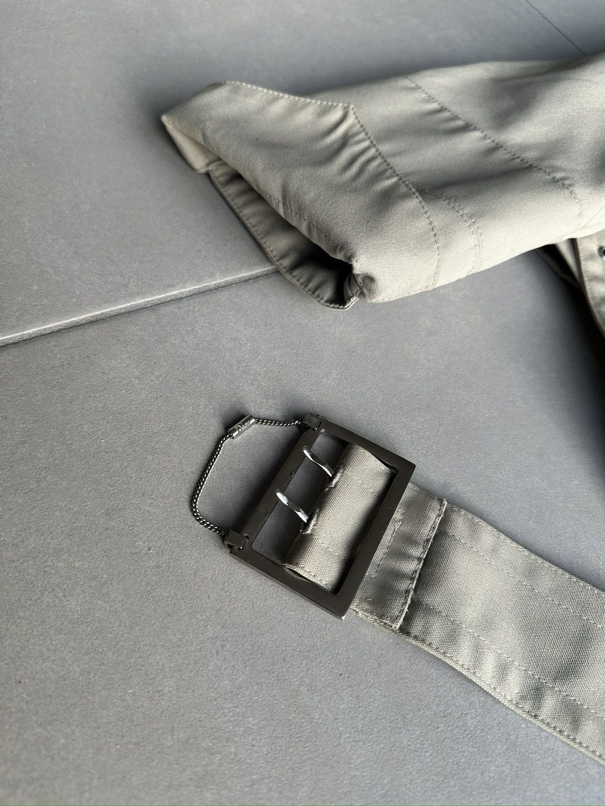 Dior × Hedi Slimane Dior Homme SS03 “Follow me” belted rider moto jacket Size US M / EU 48-50 / 2 - 8 Thumbnail