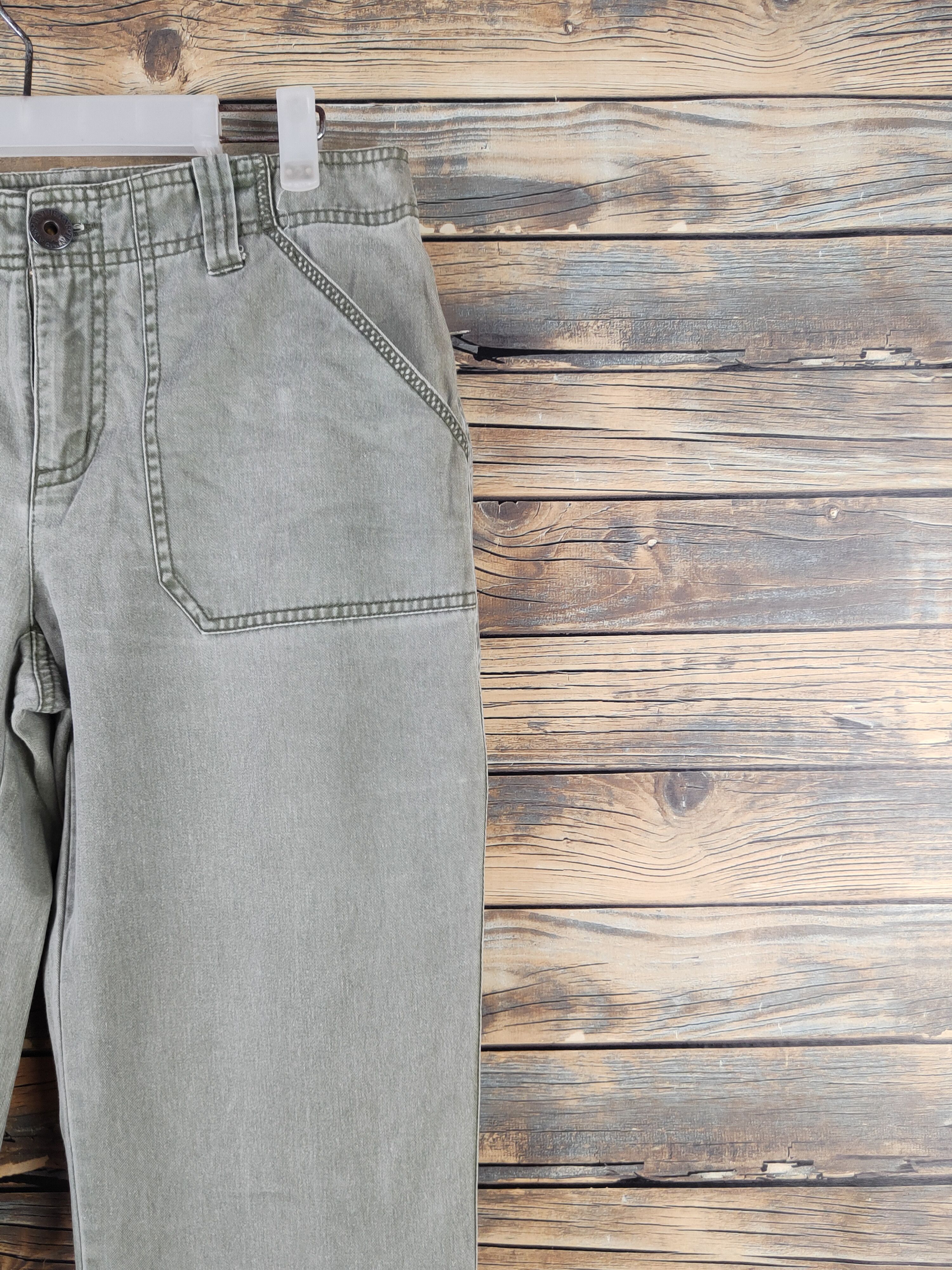 Japanese Brand DL Tint Green Faded Multipocket Casual Pants #962 Size 28" / US 6 / IT 42 - 5 Thumbnail