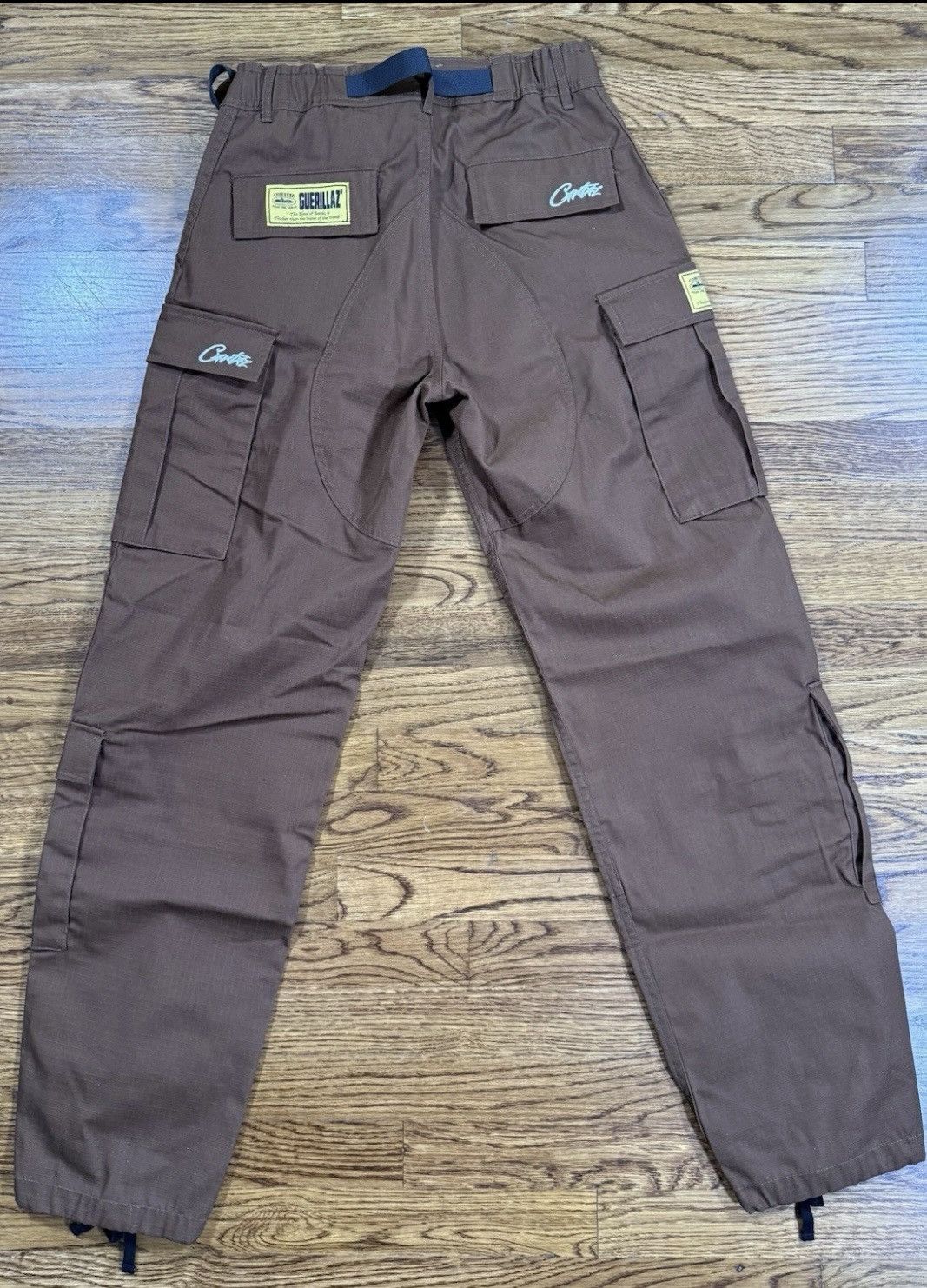 Corteiz Corteiz Guerillaz Cargo Pants Brown Size XS Size US 28 / EU 44 - 4 Thumbnail