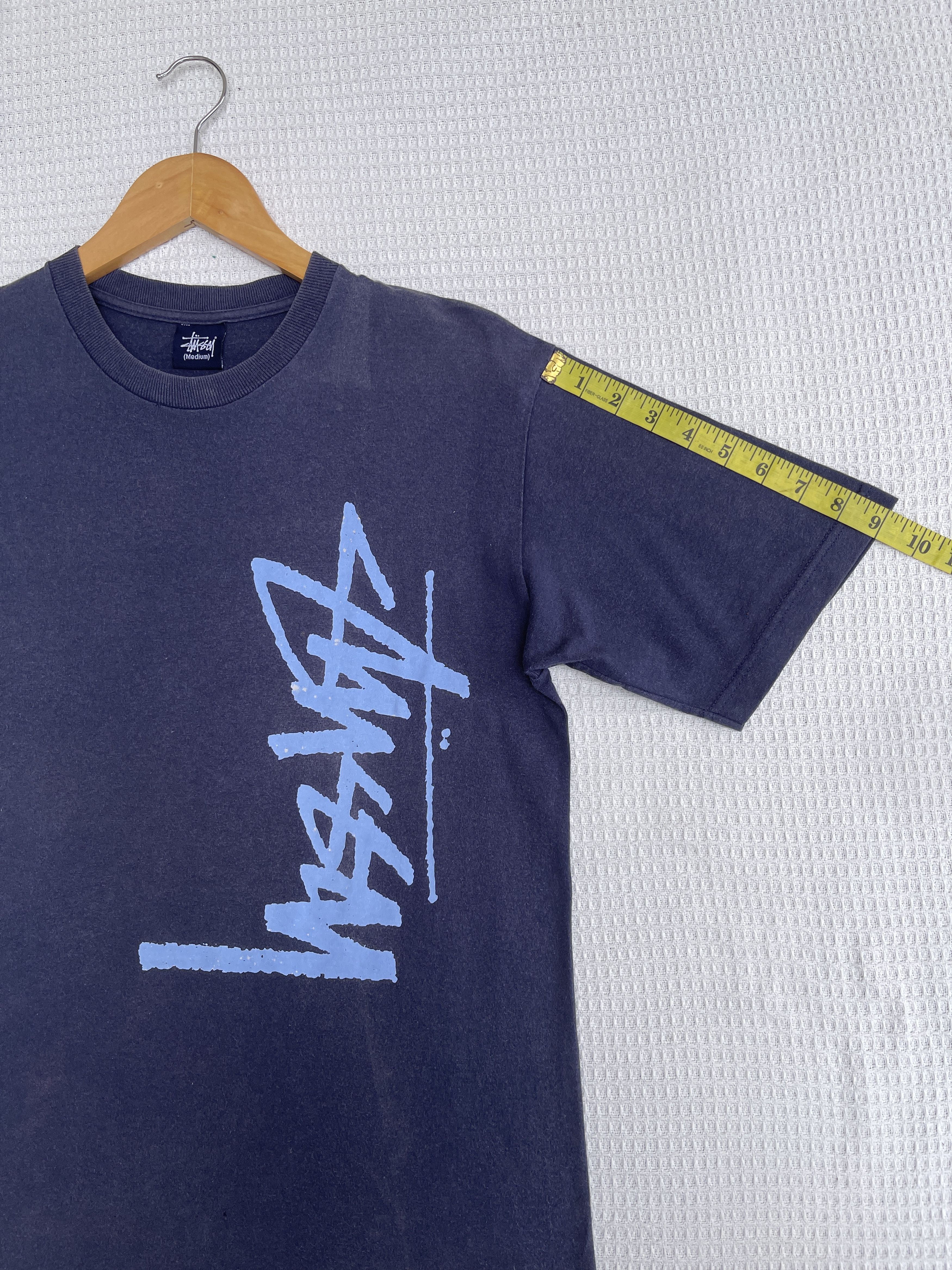Stussy Rarest🔥Vtg 90s Stussy Signature Mirror Sun Faded Tee Size US S / EU 44-46 / 1 - 9 Thumbnail