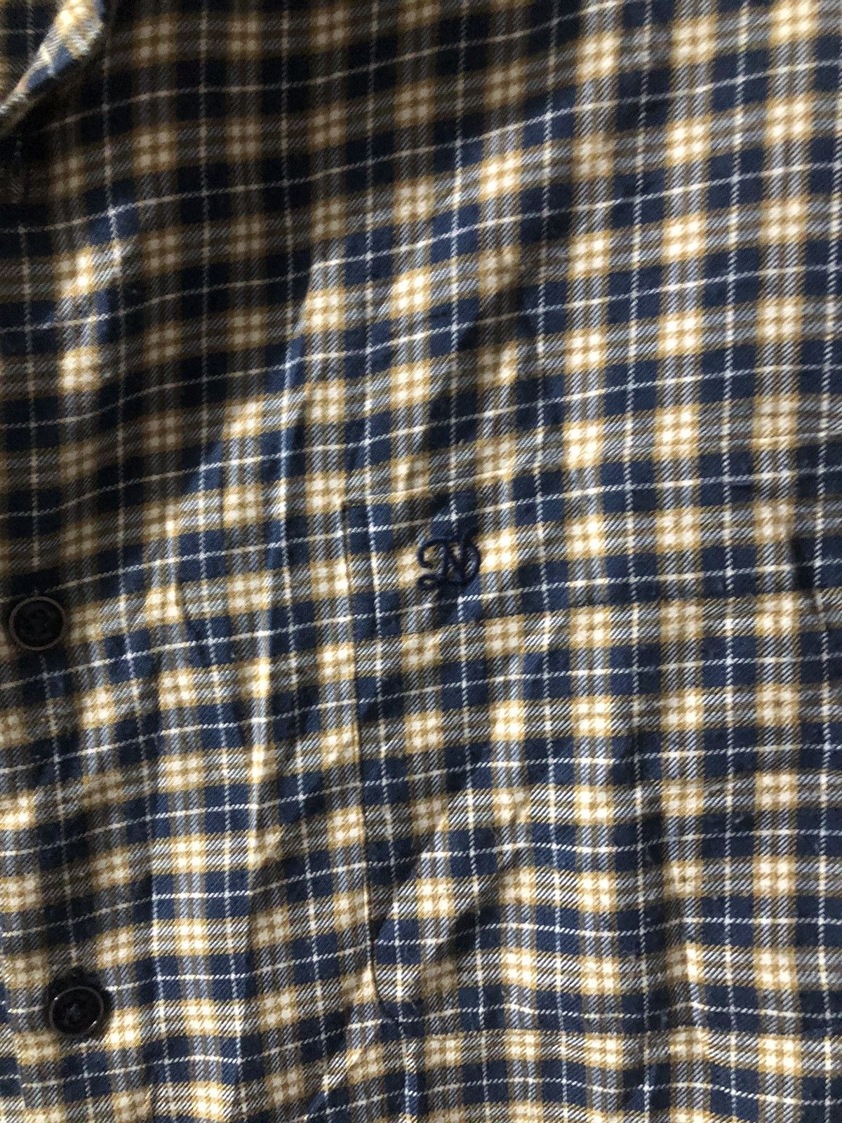 Flannel FLANNEL x INDIAN BLUE/YELLOW/WHITE Size US XXL / EU 58 / 5 - 6 Thumbnail