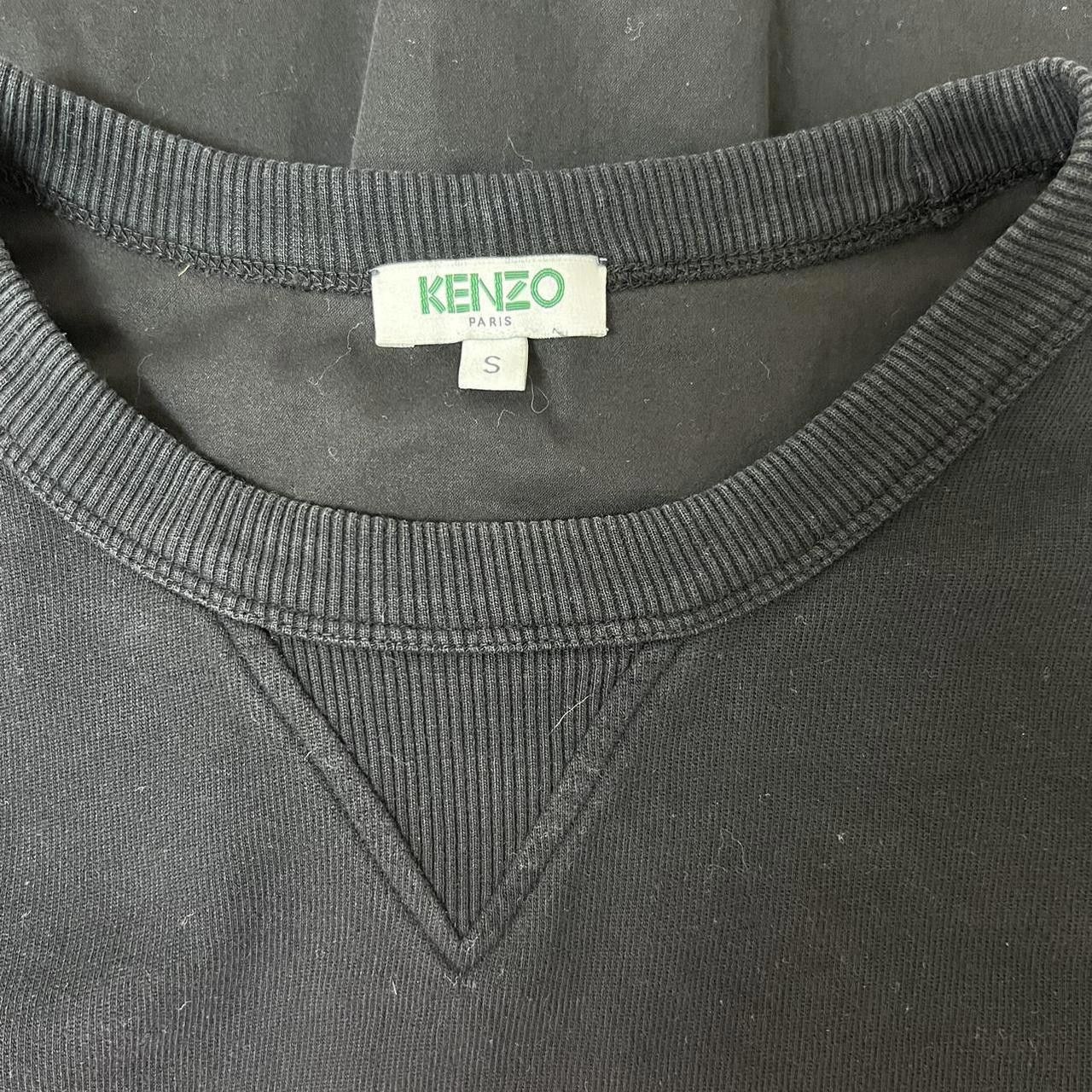 Kenzo Kenzo Black Sweatshirt Size S / US 4 / IT 40 - 3 Thumbnail