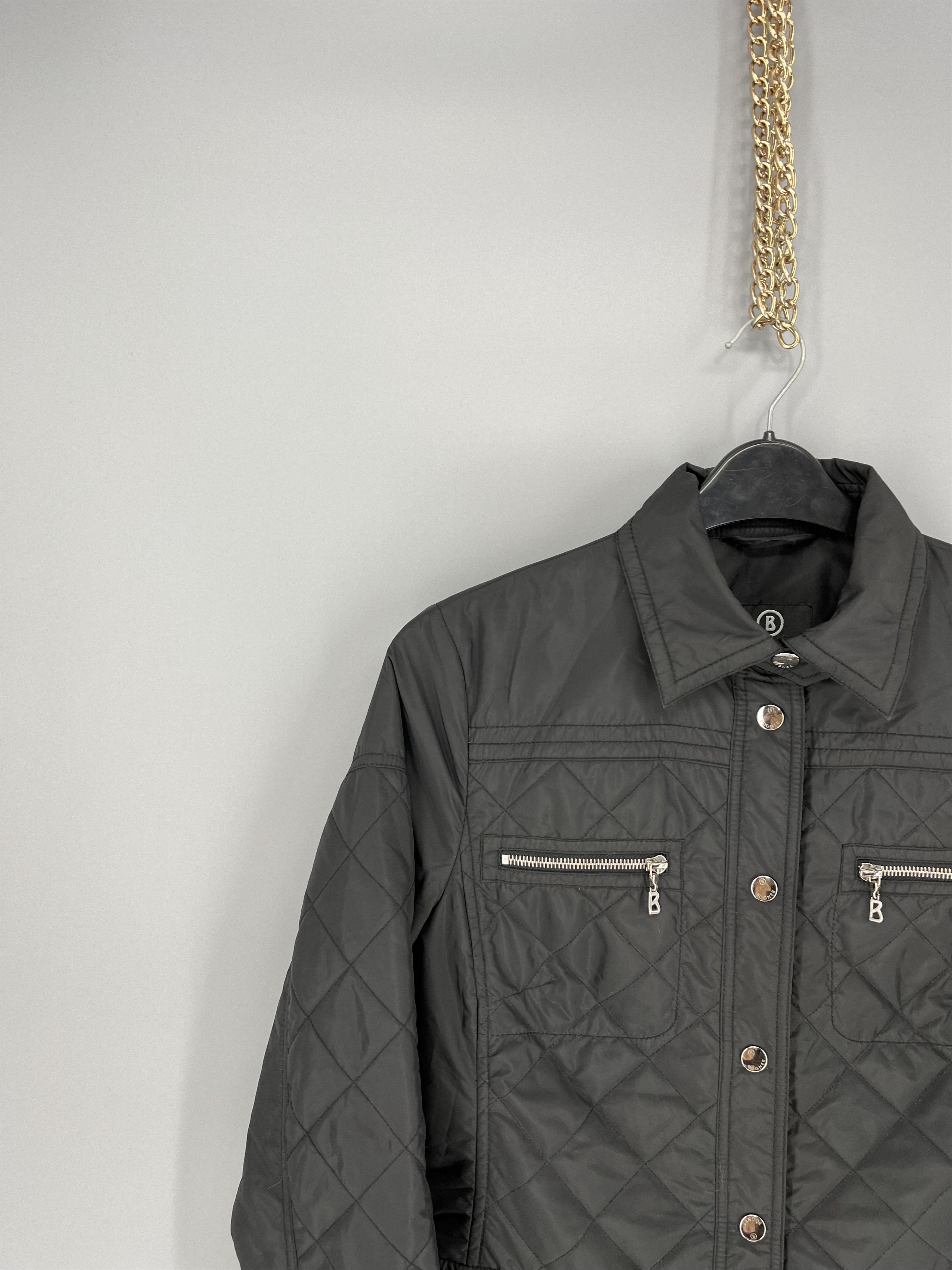 Bogner Bogner Black quilted jacket US 8 Size M / US 6-8 / IT 42-44 - 4 Thumbnail