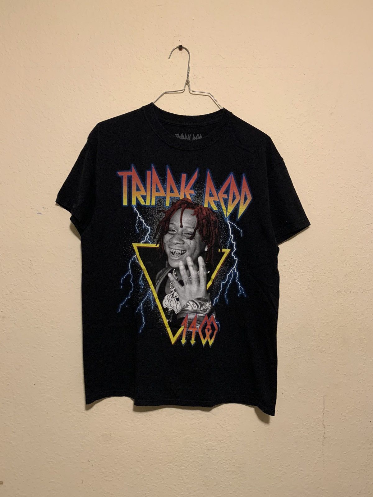 Band Tees × Trippie Redd Trippie Redd American Thunder Tee Size US M / EU 48-50 / 2 - 1 Thumbnail
