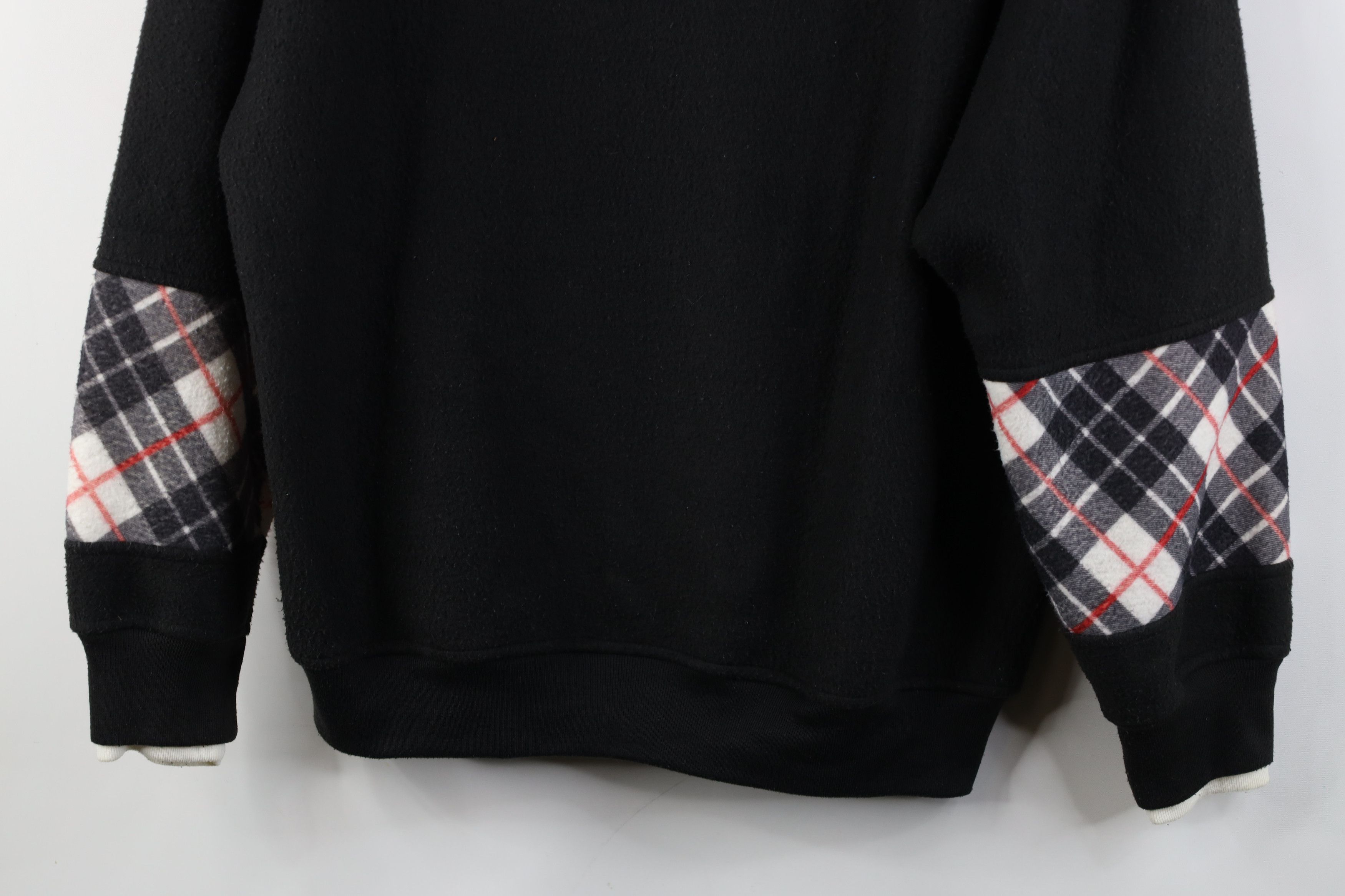 Vintage Vintage 90s Streetwear Fleece Mock Neck Sweatshirt Size L / US 10 / IT 46 - 11 Thumbnail