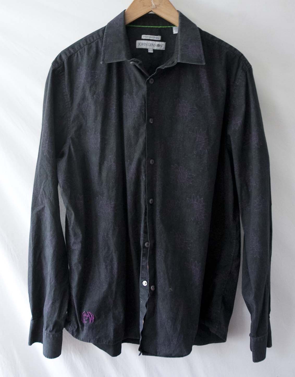 Other John Lennon Shirt Floral Size XL Dark Gray Size US XL / EU 56 / 4 - 2 Thumbnail