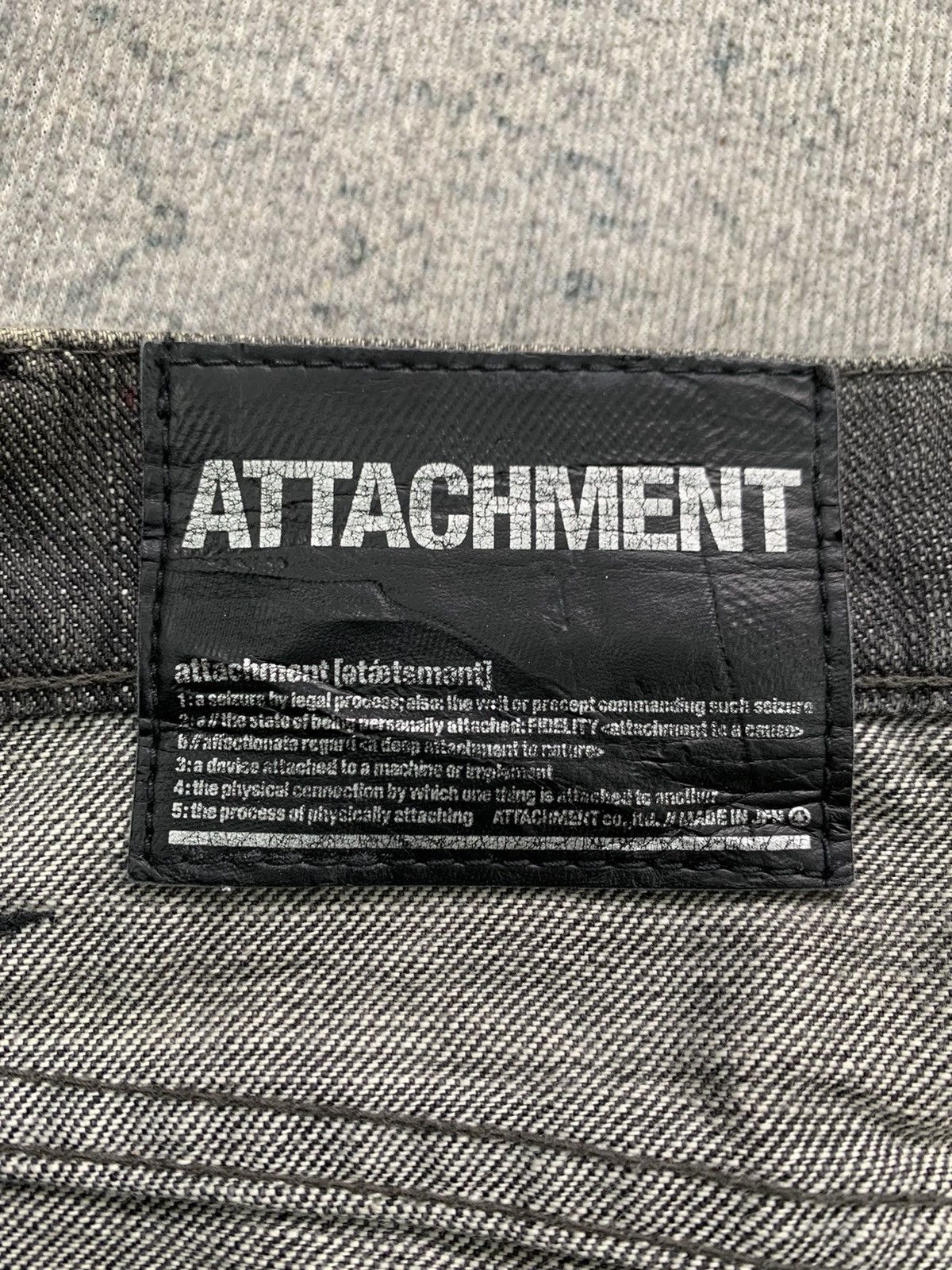 Attachment Attachment Denim Pant Made in Japan Size US 32 / EU 48 - 18 Thumbnail