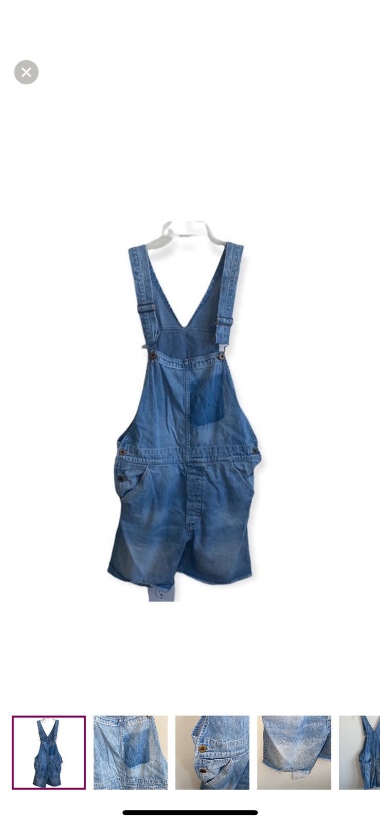 Denim & Supply Ralph Lauren Ralph Lauren denim and supply small denim shortalls Size 28" / US 6 / IT 42 - 1 Thumbnail