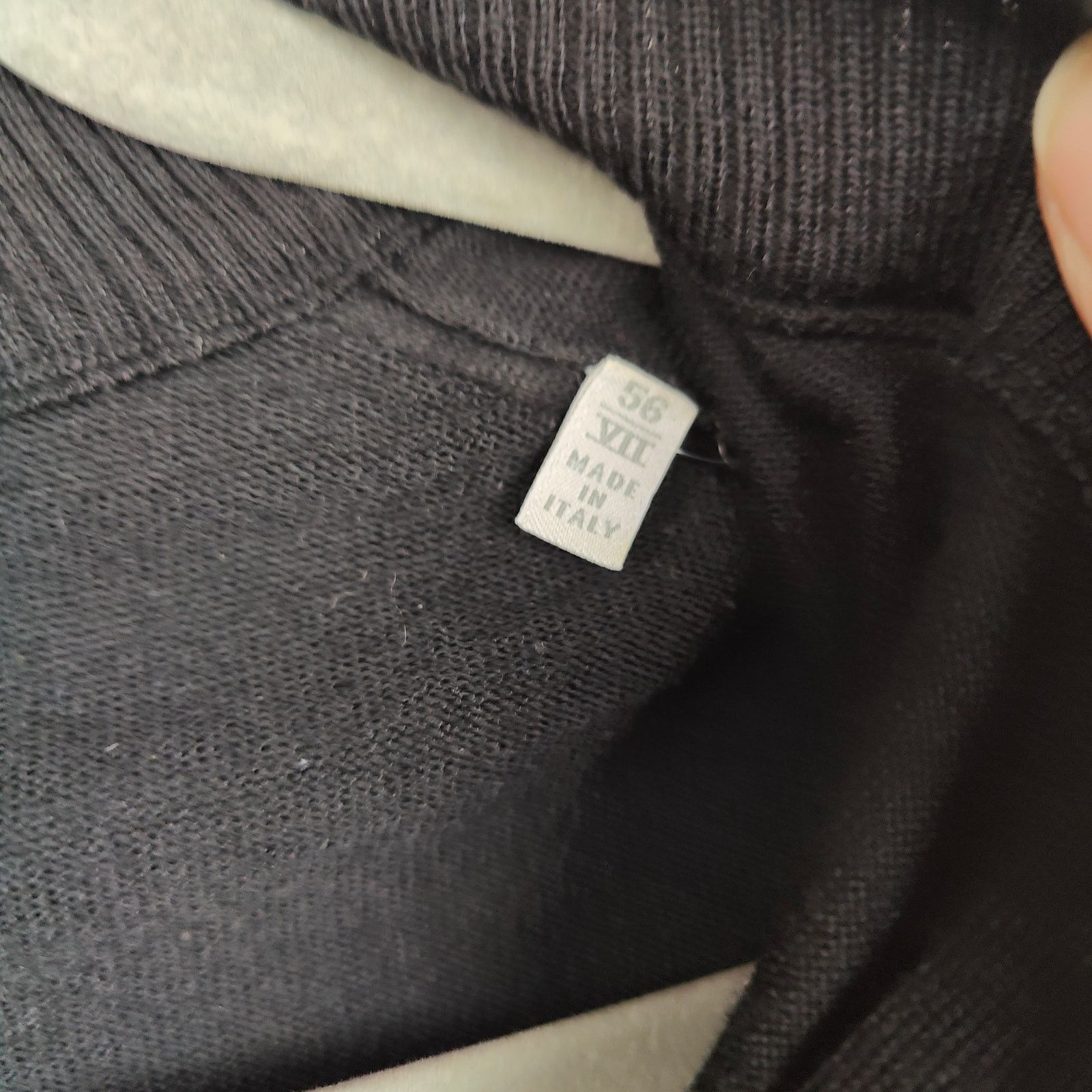 Avon Celli Avon Celli 1/4 Zip 100% Wool Sweater Mens Large Black Size US L / EU 52-54 / 3 - 4 Thumbnail