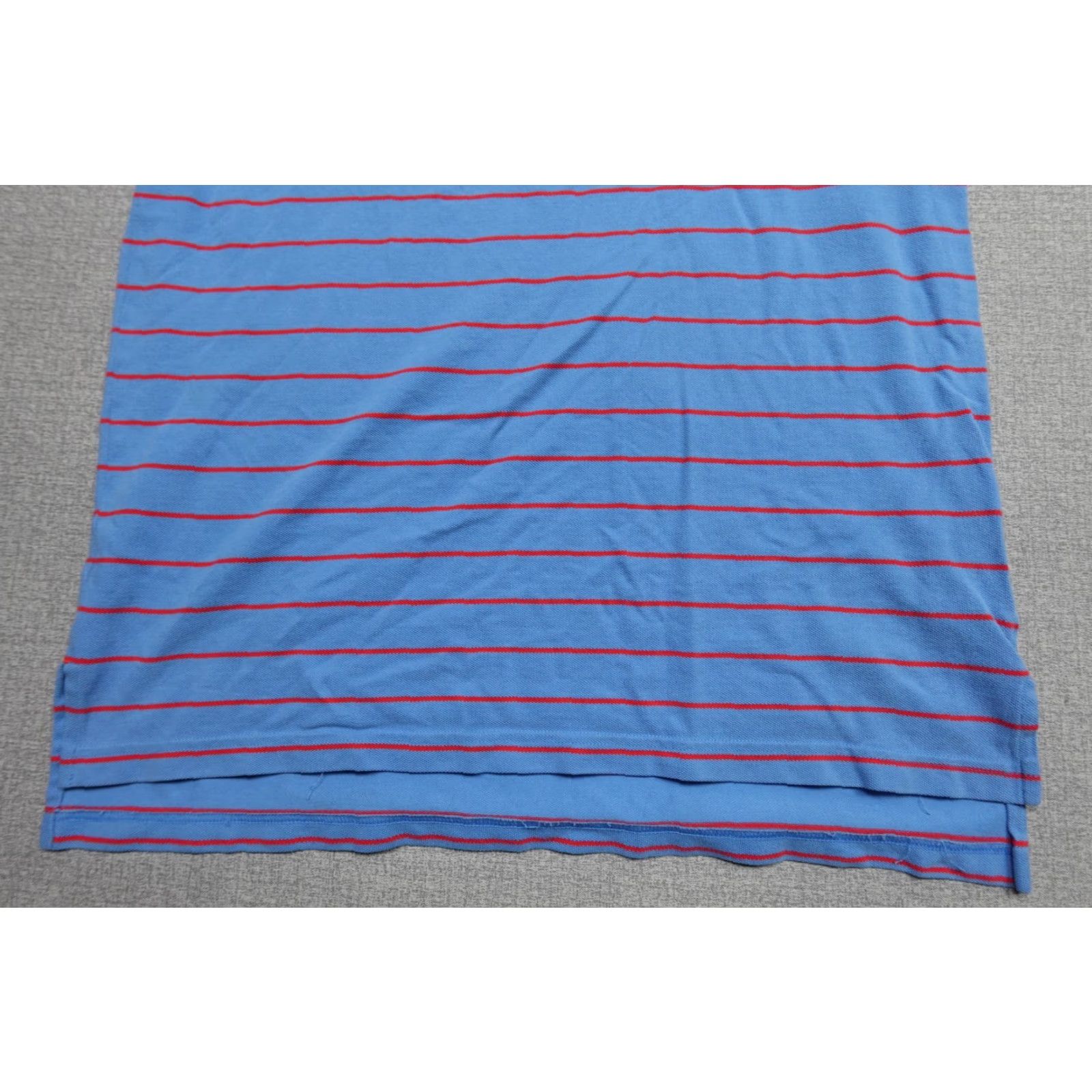 Nike VINTAGE Nike Polo Adult XL Blue Striped Golf Retro Swoosh Stretch Activewear Size US XL / EU 56 / 4 - 3 Thumbnail