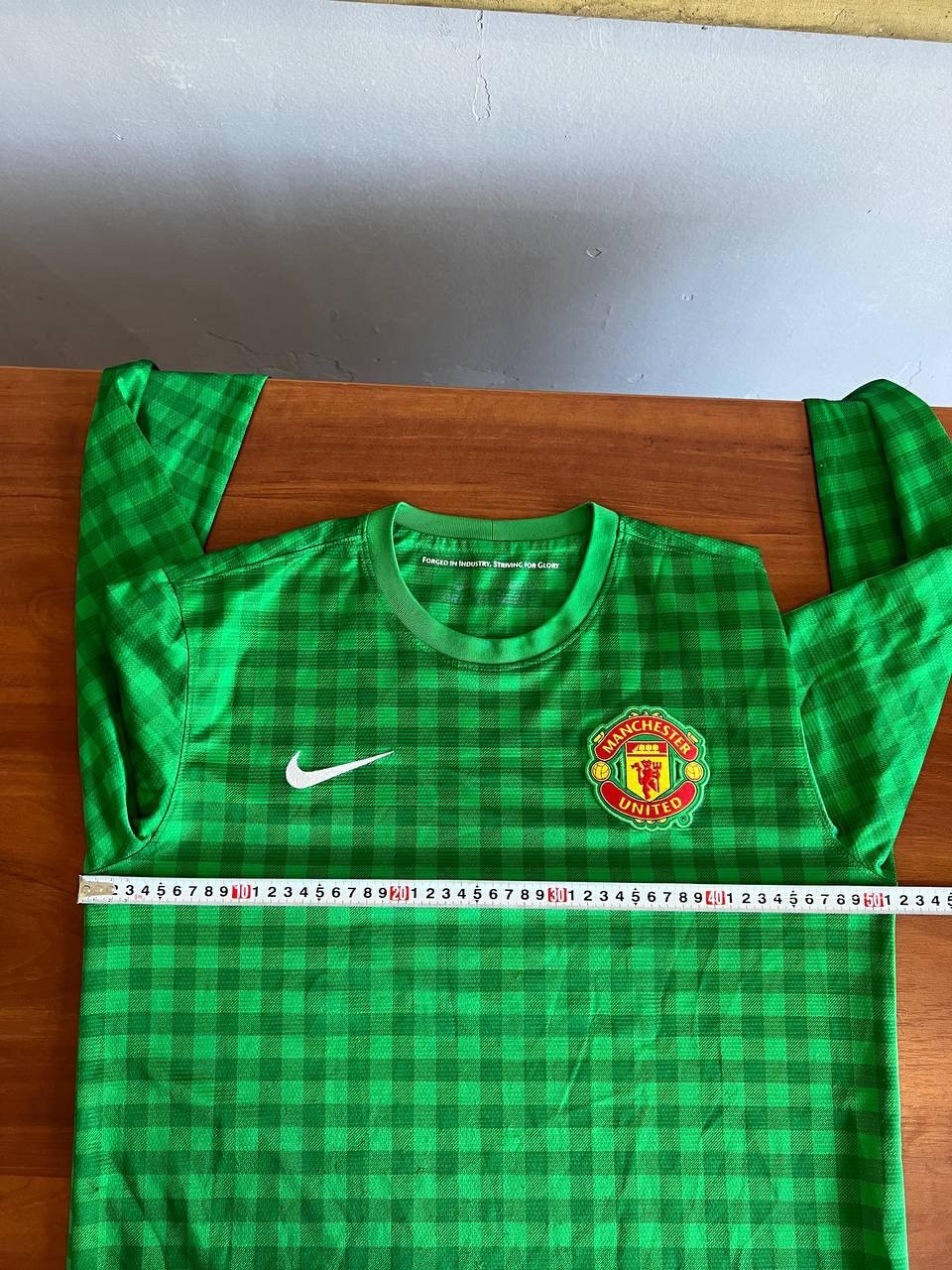 Nike 2012/13 MANCHESTER UNITED GK SOCCER FOOTBALL JERSEY NIKE M Size US M / EU 48-50 / 2 - 22 Thumbnail