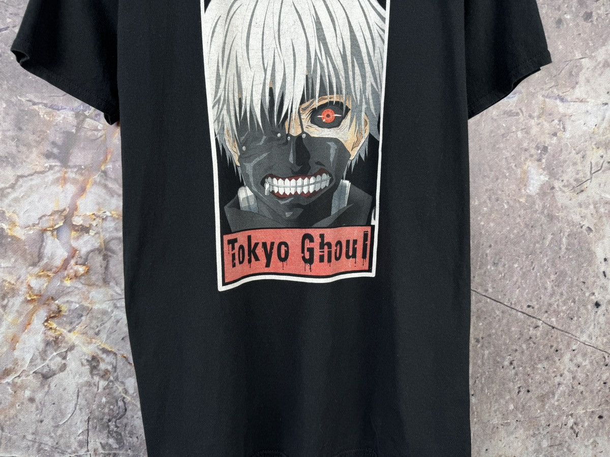 Gildan Tokyo Ghoul Ken Kaneki Anime Graphic T Shirt Black Tee Size US L / EU 52-54 / 3 - 4 Thumbnail