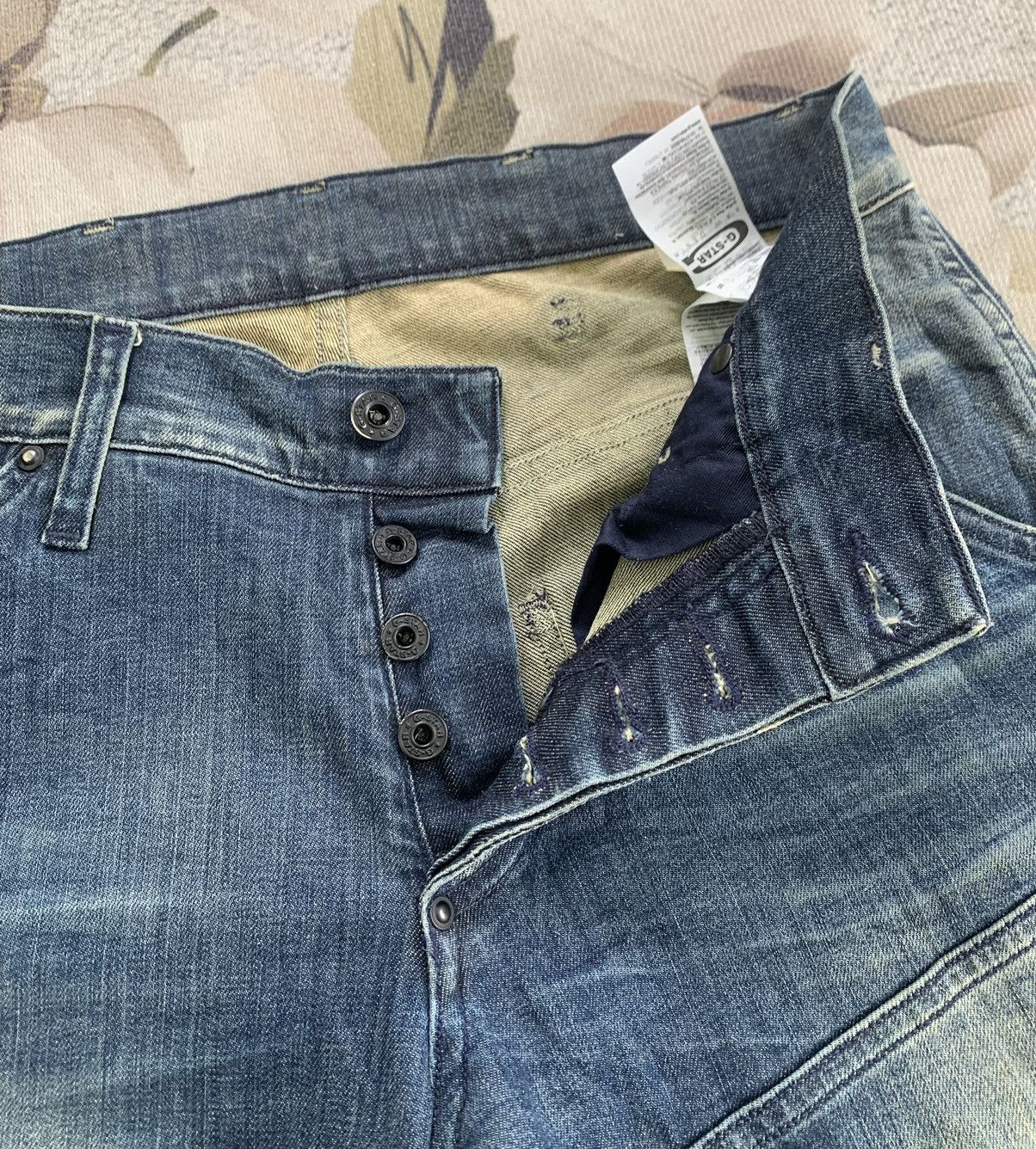 G-Star G-Star Raw Originals Denim Pant Size US 30 / EU 46 - 15 Thumbnail