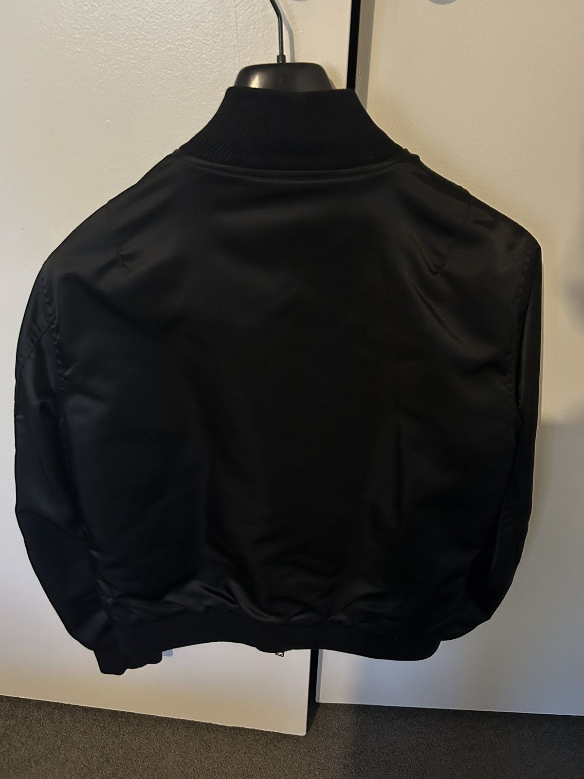 Burberry Burberry Check Lined Bomber Jacket, Style 4044800, Size 67B Size US L / EU 52-54 / 3 - 2 Thumbnail