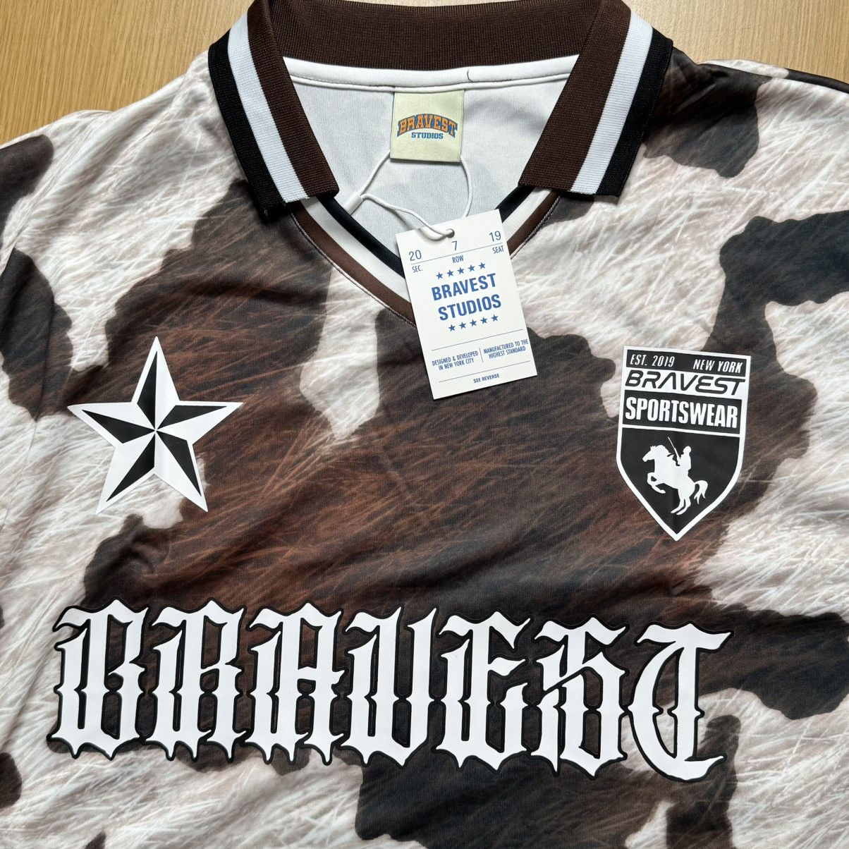 Bravest Studios Bravest Studios Cow Print Jersey Size US M / EU 48-50 / 2 - 4 Thumbnail
