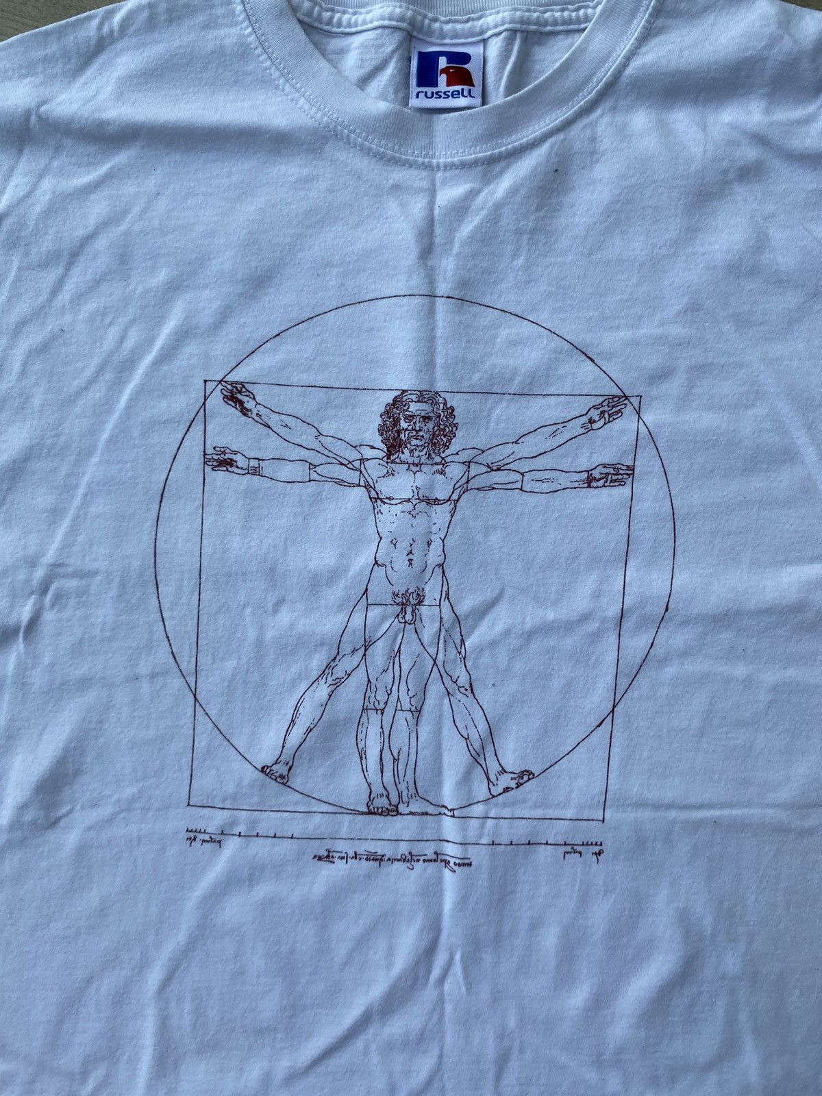 Russell Athletic × Vintage Leonardo Da Vinci Russel Athletic Vintage T-shirt Size US M / EU 48-50 / 2 - 6 Thumbnail