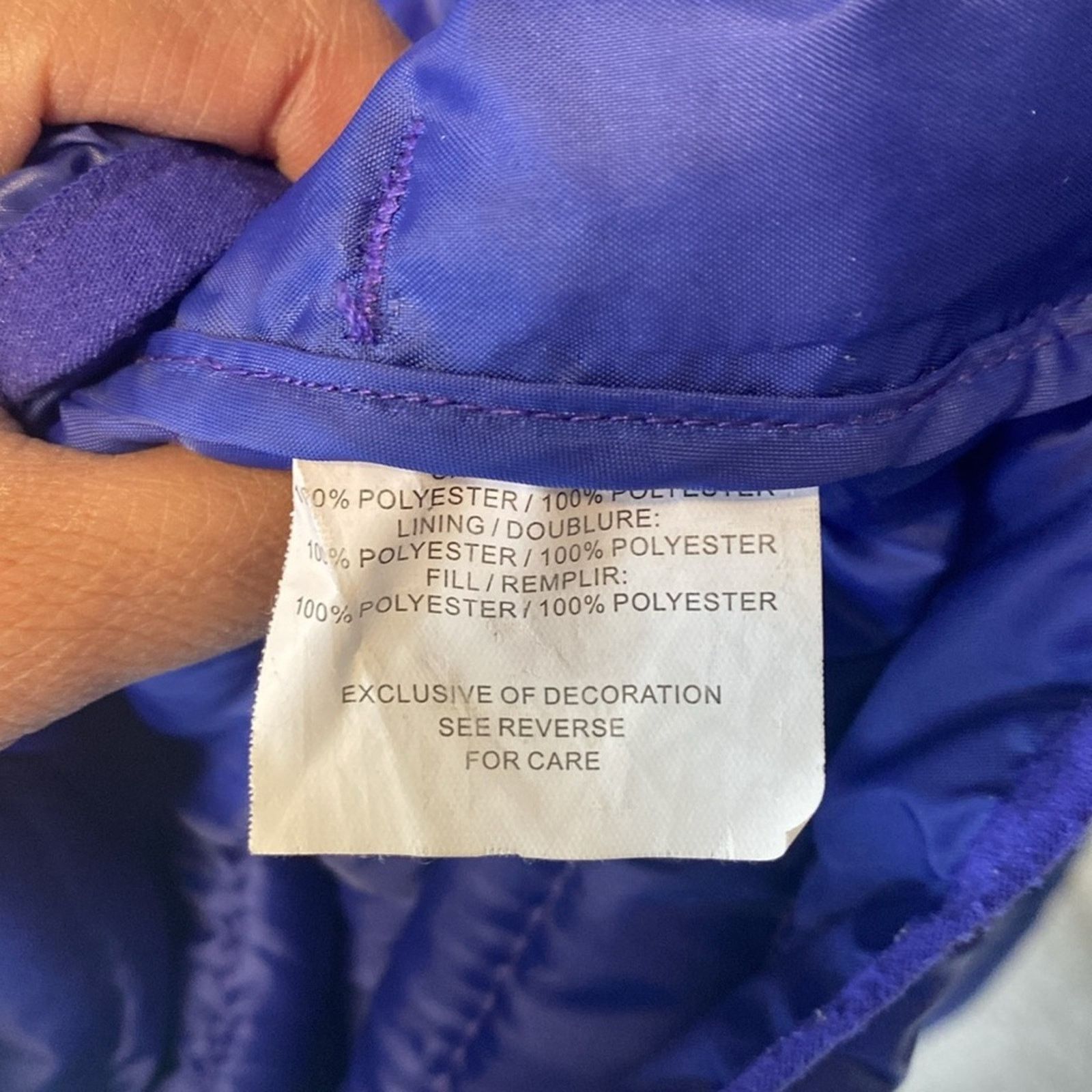 Other Boulder Gear purple puff winter vest hiking camping size L Size L / US 10 / IT 46 - 7 Thumbnail