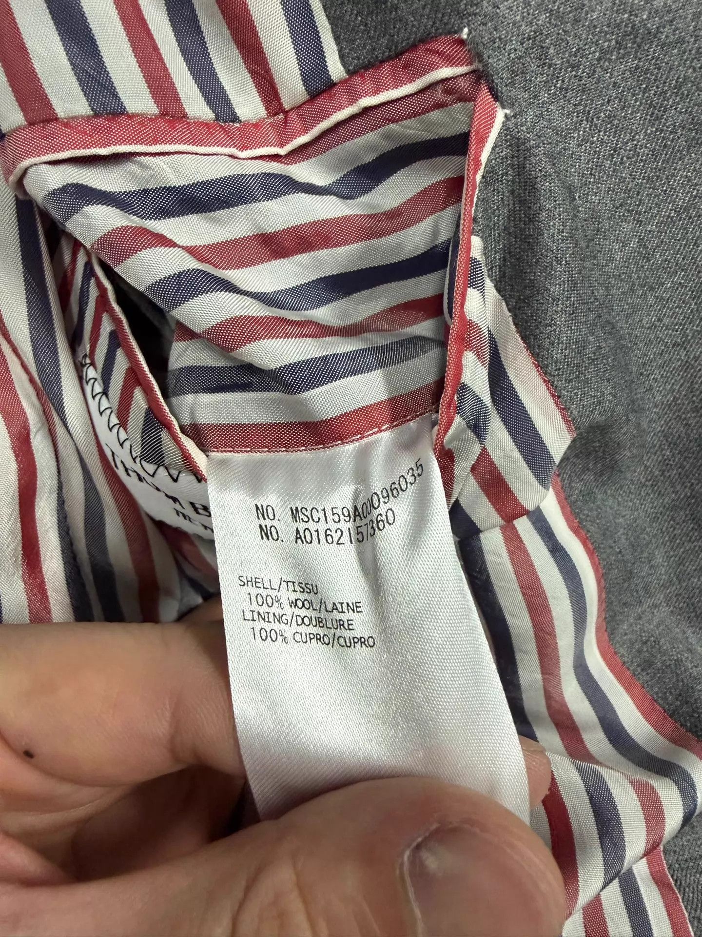 Thom Browne Thom Browne Classic Mid Gray Slim Fit Suit Size US M / EU 48-50 / 2 - 5 Thumbnail