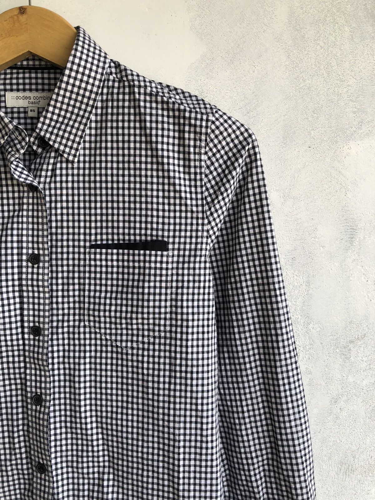 Hysteric Glamour JAPANESE CODES COMBINE BASIC BUTTON SHIRT Size US S / EU 44-46 / 1 - 3 Thumbnail