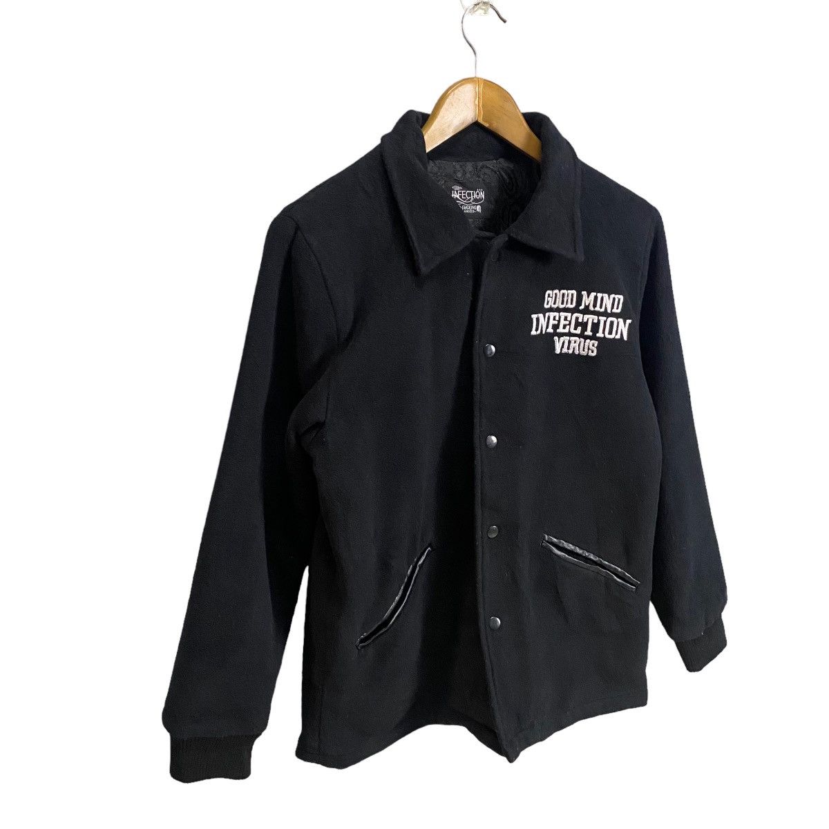Hysteric Glamour INFECTION FUCKING ANGEL VARSITY JACKET Size US S / EU 44-46 / 1 - 3 Thumbnail
