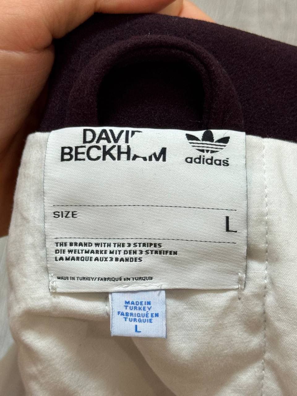 Adidas Vintage 2012 Adidas David Beckham Jacket Size US L / EU 52-54 / 3 - 4 Thumbnail